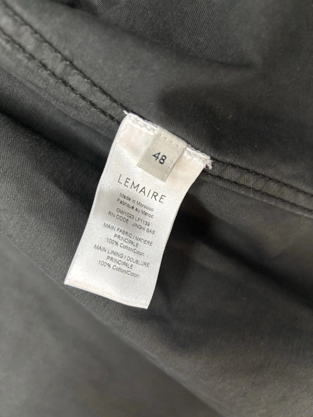 Lemaire Workwear Jacket - Midnight Green Size US M / EU 48-50 / 2 - 9 Thumbnail