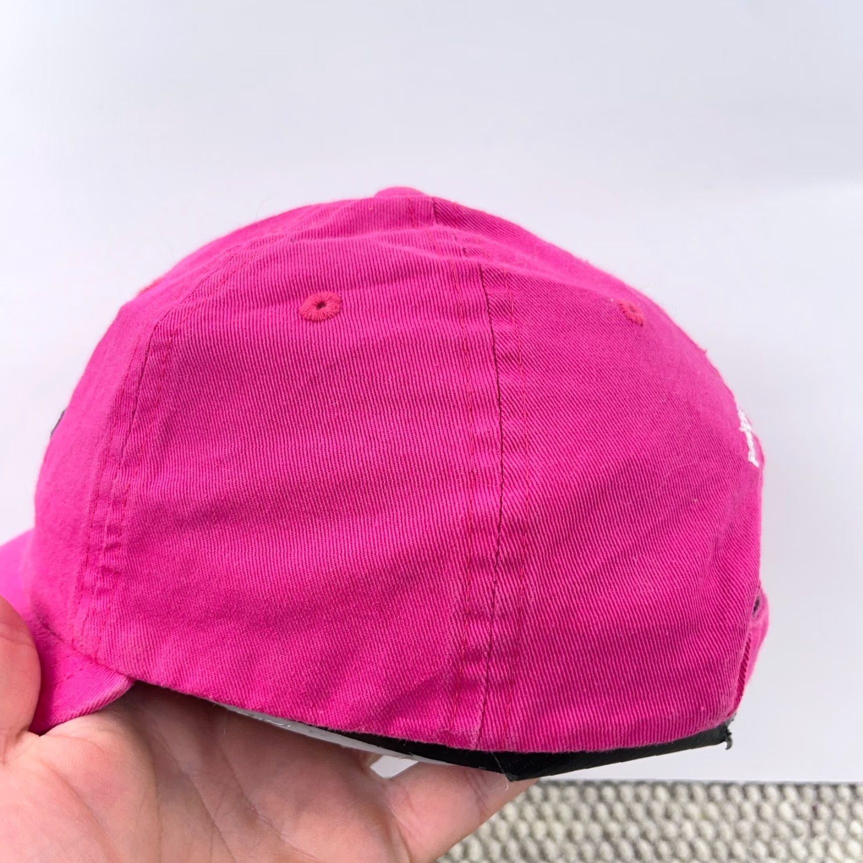 Vineyard Vines VINEYARD VINES Baseball Cap Adjustable Pink Twill Whale Mens 90s Retro Size ONE SIZE - 5 Thumbnail