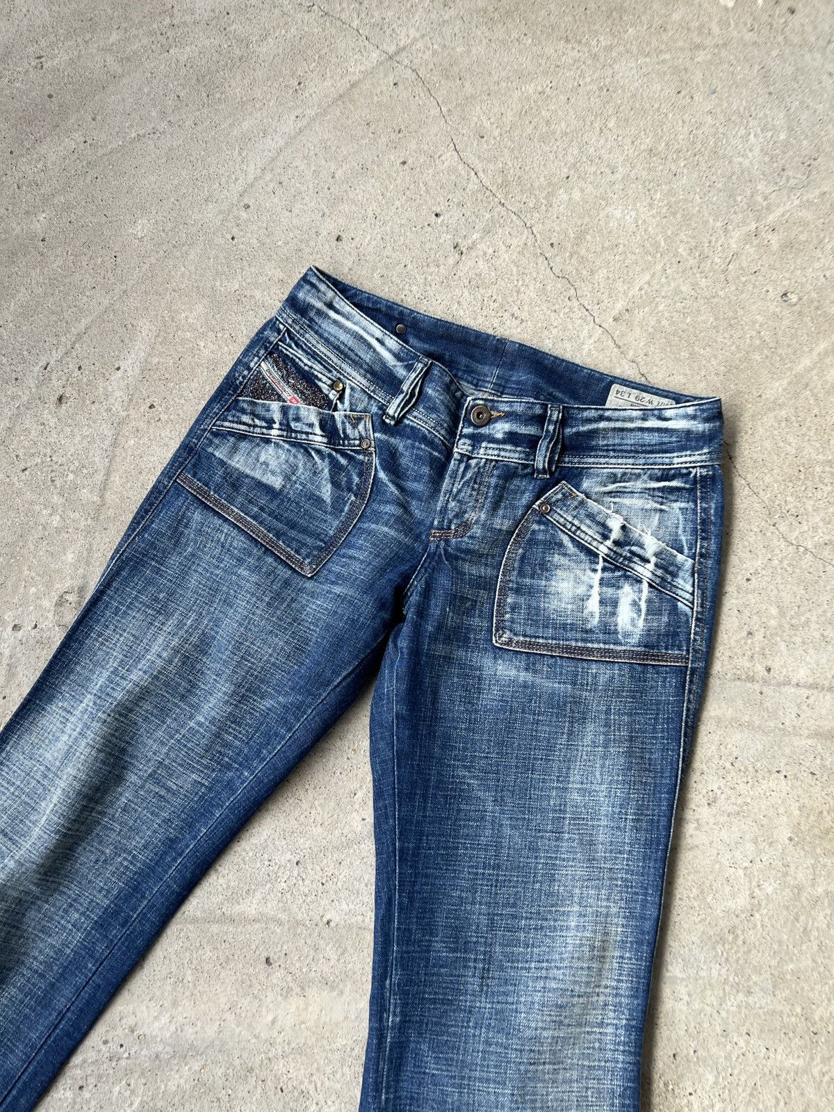 Diesel Diesel Reckfly Jeans Size 29" - 2 Thumbnail