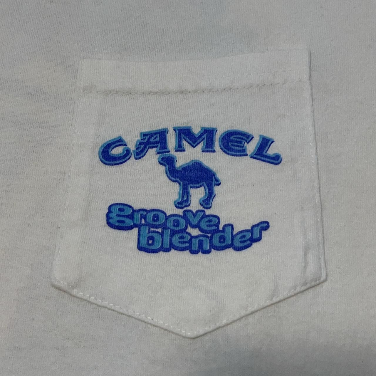 Camel × Vintage Vintage 1996 Camel Cigarettes Vegas Groove Blender T-shirt Size US XL / EU 56 / 4 - 4 Thumbnail