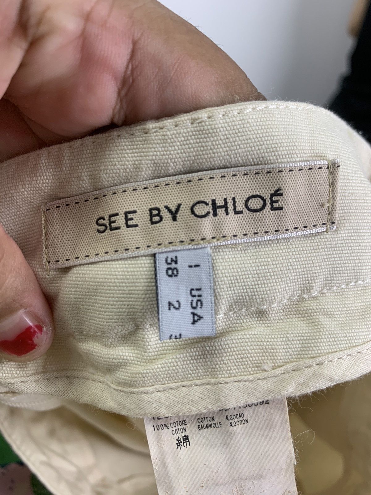 See by Chloe Chloe Short Skirt Size 24" / US 00 / IT 34 - 10 Thumbnail
