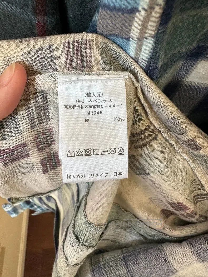 Other Needles Rebuild 7 Cuts Flannel Shirt . Size US L / EU 52-54 / 3 - 5 Thumbnail