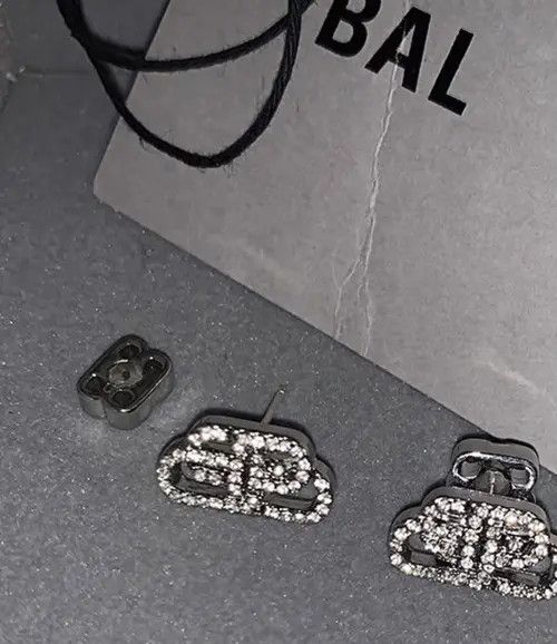VIBE Vintage diamond earrings Size ONE SIZE - 4 Thumbnail