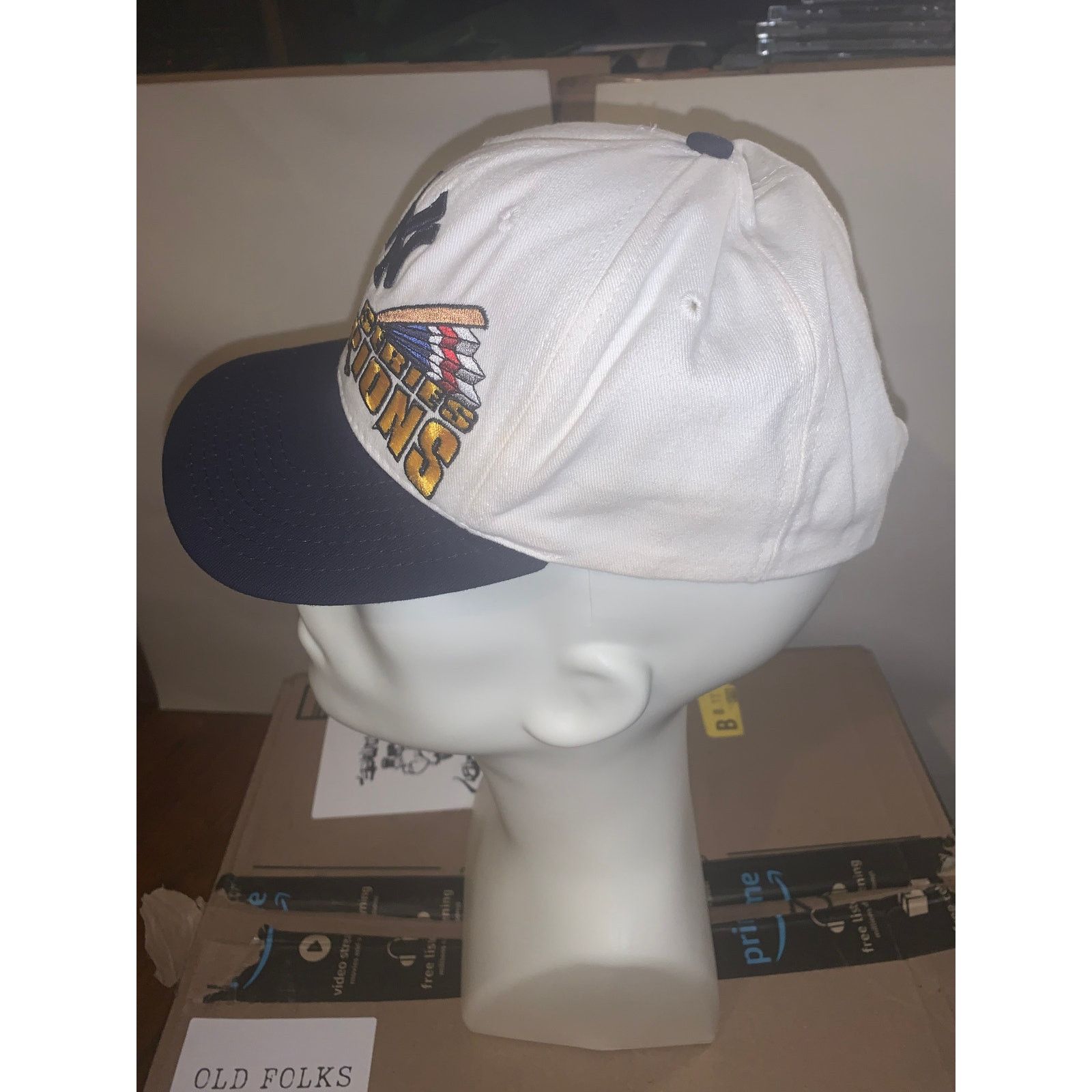 Starter × Vintage Vtg New York Yankees World Series Champions Starter Snapback Size ONE SIZE - 4 Thumbnail