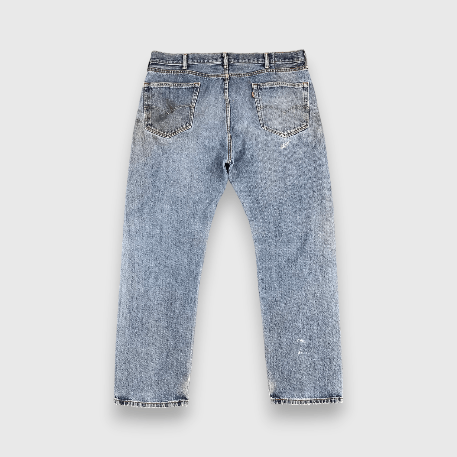 Levi's Vintage Blue Washed Levis 505 Jeans-J938 Size US 41 - 2 Thumbnail