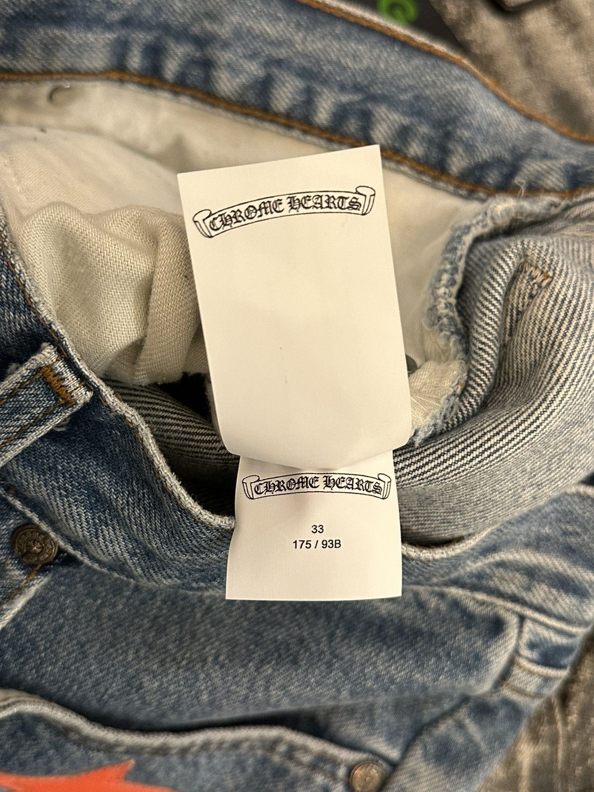 Chrome Hearts CHROME HEARTS STAR PATCH DENIMS Size US 33 - 8 Thumbnail