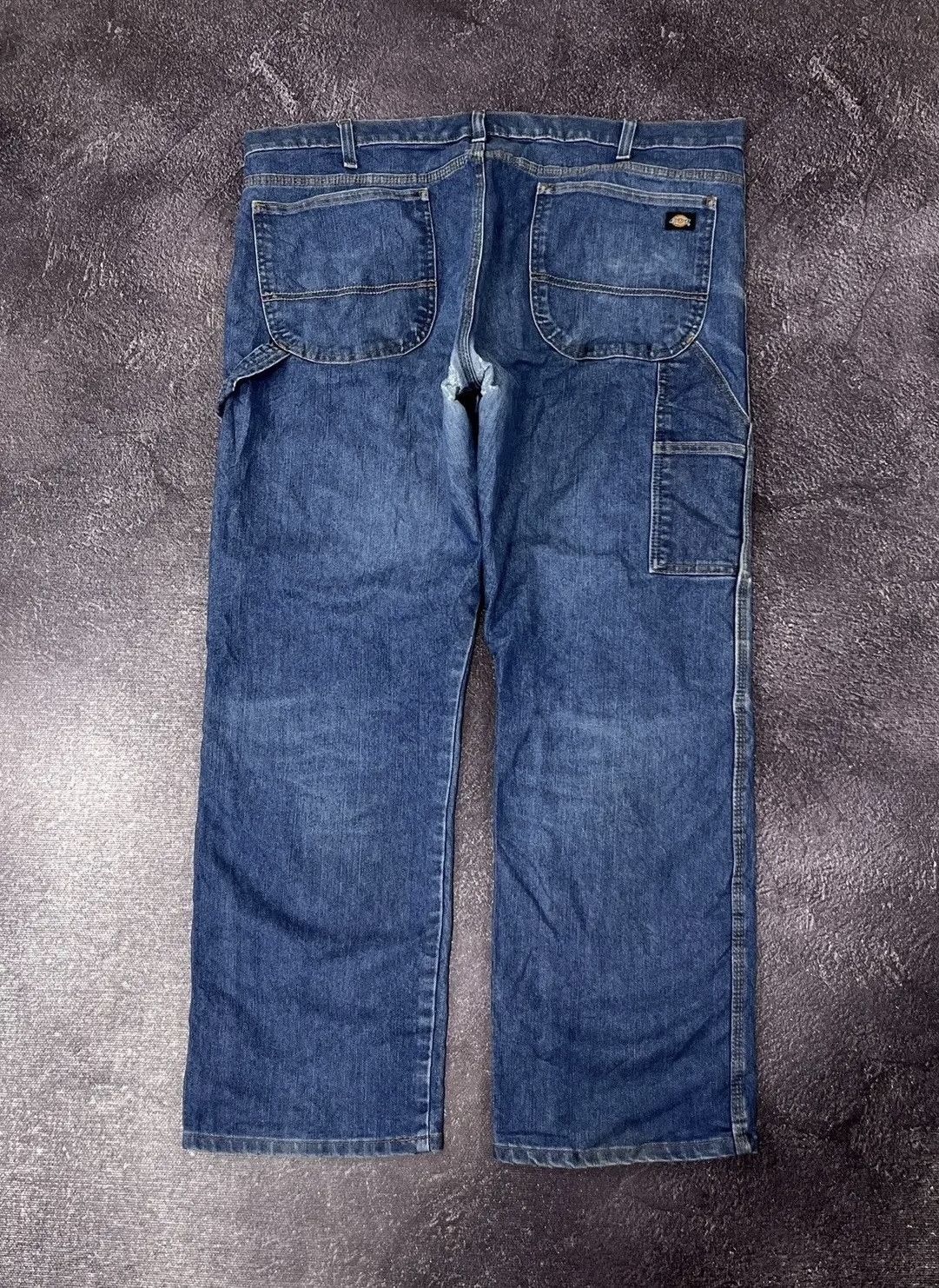 Dickies × Vintage Vintage Dickies USA Faded Blue Denim Hype Baggy Jeans Size US 38 / EU 54 - 1 Thumbnail