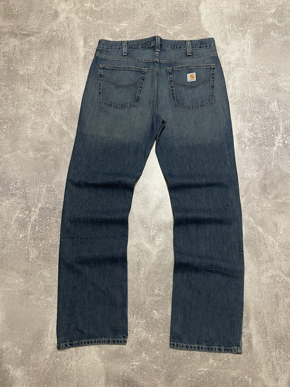 Carhartt × Vintage Vintage Carhartt Denim Relaxed Jeans 36/34 Size US 36 / EU 52 - 1 Thumbnail