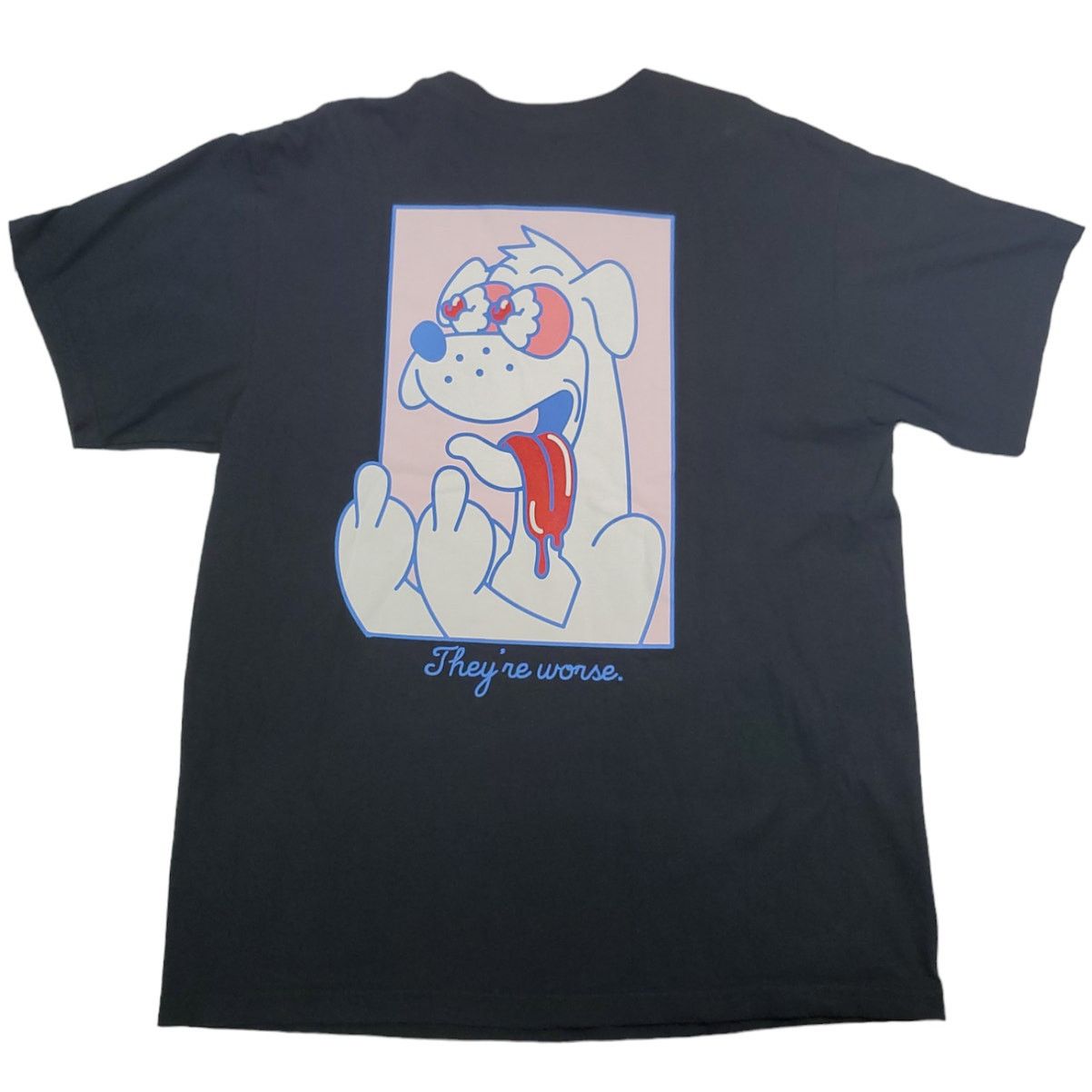 A.LAB A-Lab | Stressed Out Dog T-shirt | Size Large Size US L / EU 52-54 / 3 - 4 Thumbnail