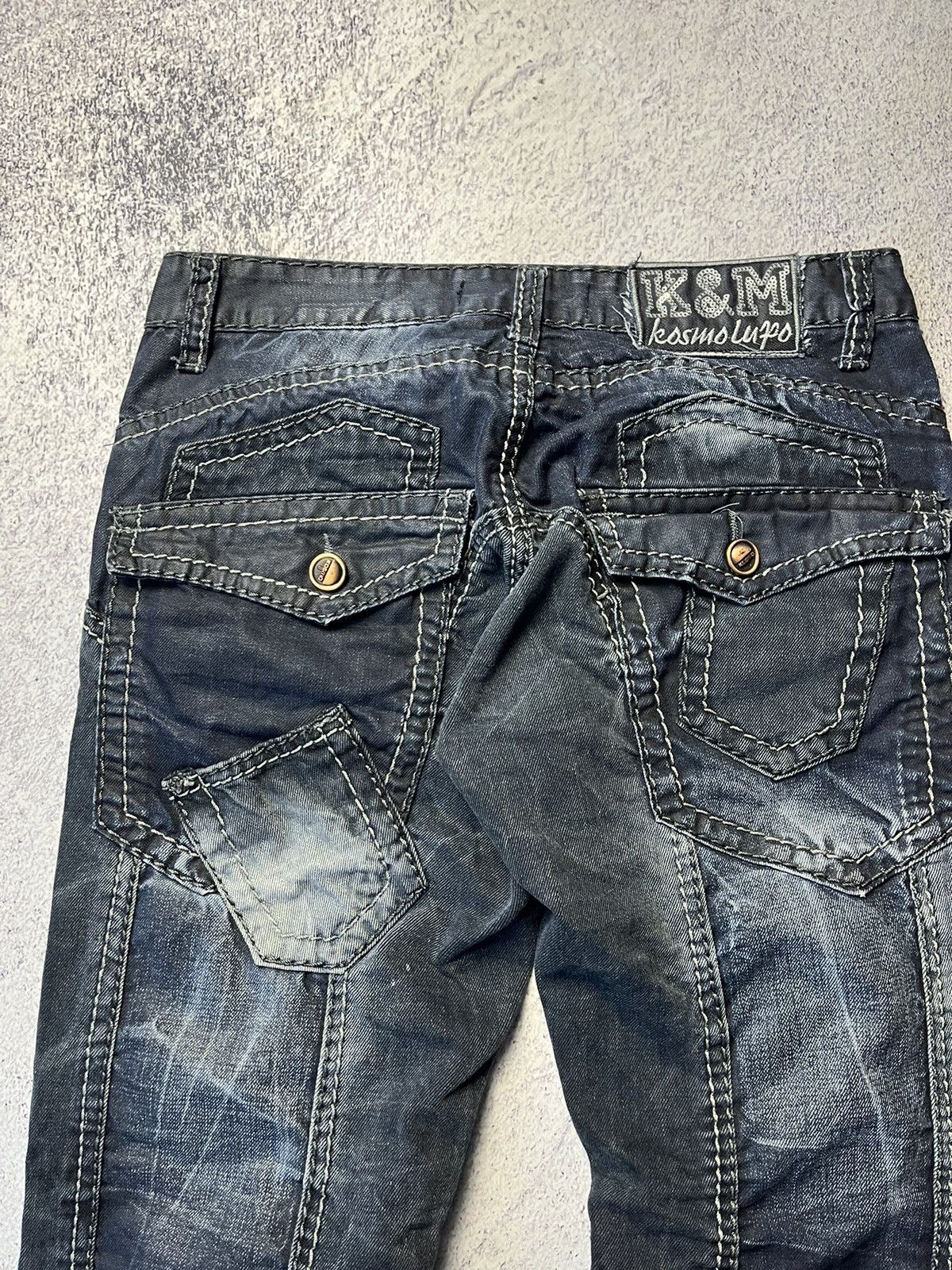 Japanese Brand 0Os VINTAGE Avant Garde Japanese Style Baggy Pants Y2K Size US 32 / EU 48 - 25 Thumbnail