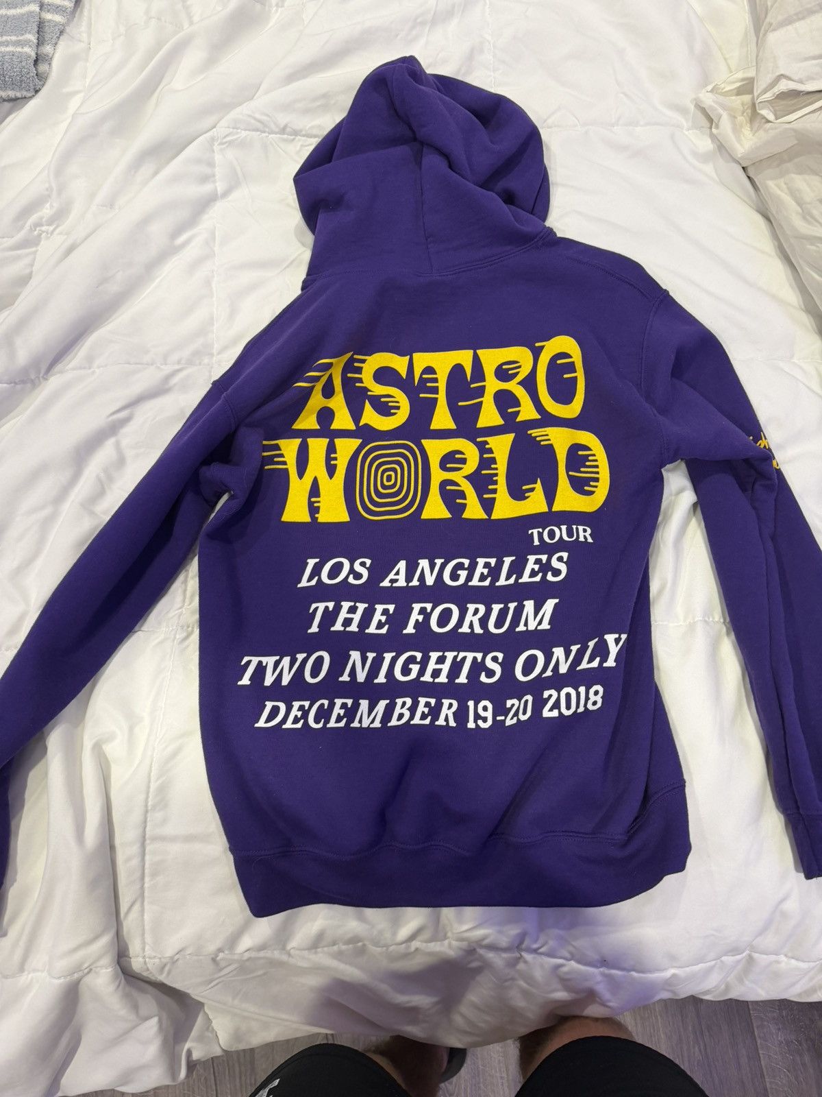 Travis Scott Travis Scott Astroworld tour hoodie purple Size US S / EU 44-46 / 1 - 2 Thumbnail