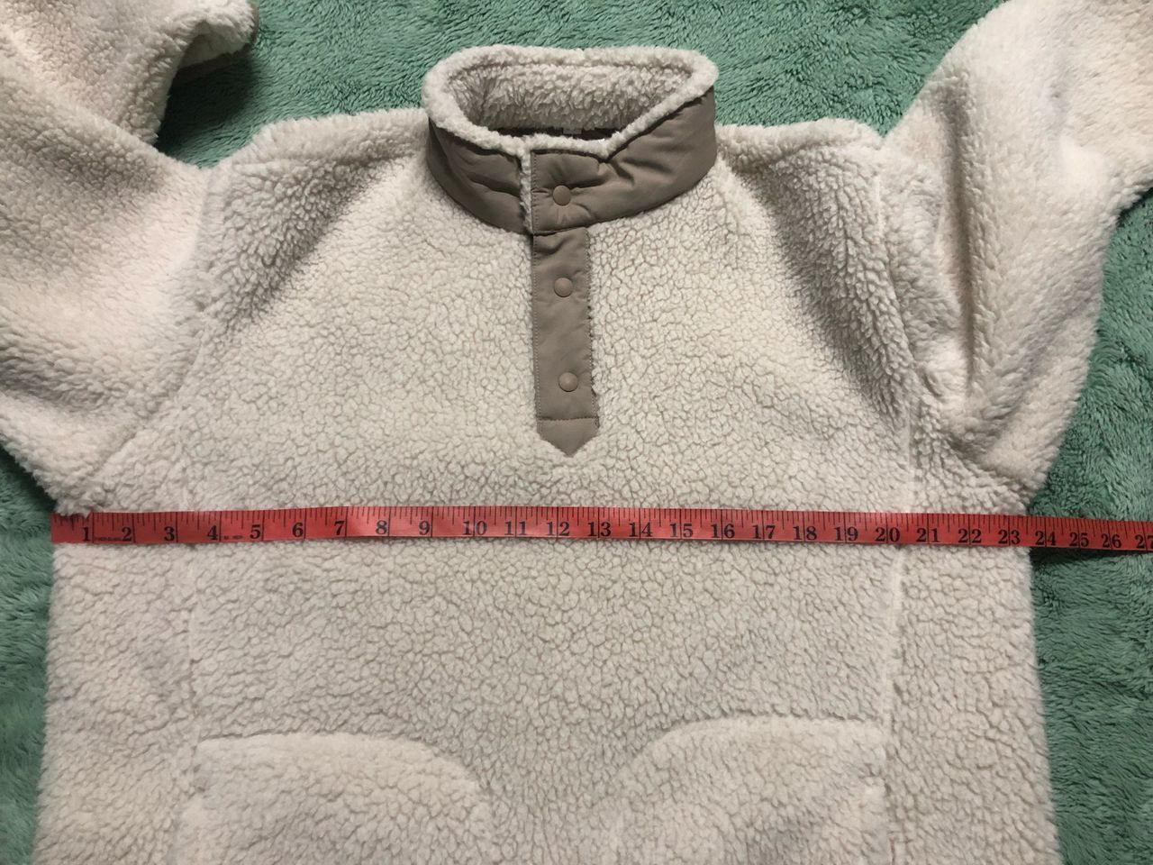 Uniqlo × White Mountaineering UNIQLO WHITE MOUNTAINEERING DEEP PILE FLEECE HALF BUTTON Size US M / EU 48-50 / 2 - 13 Thumbnail