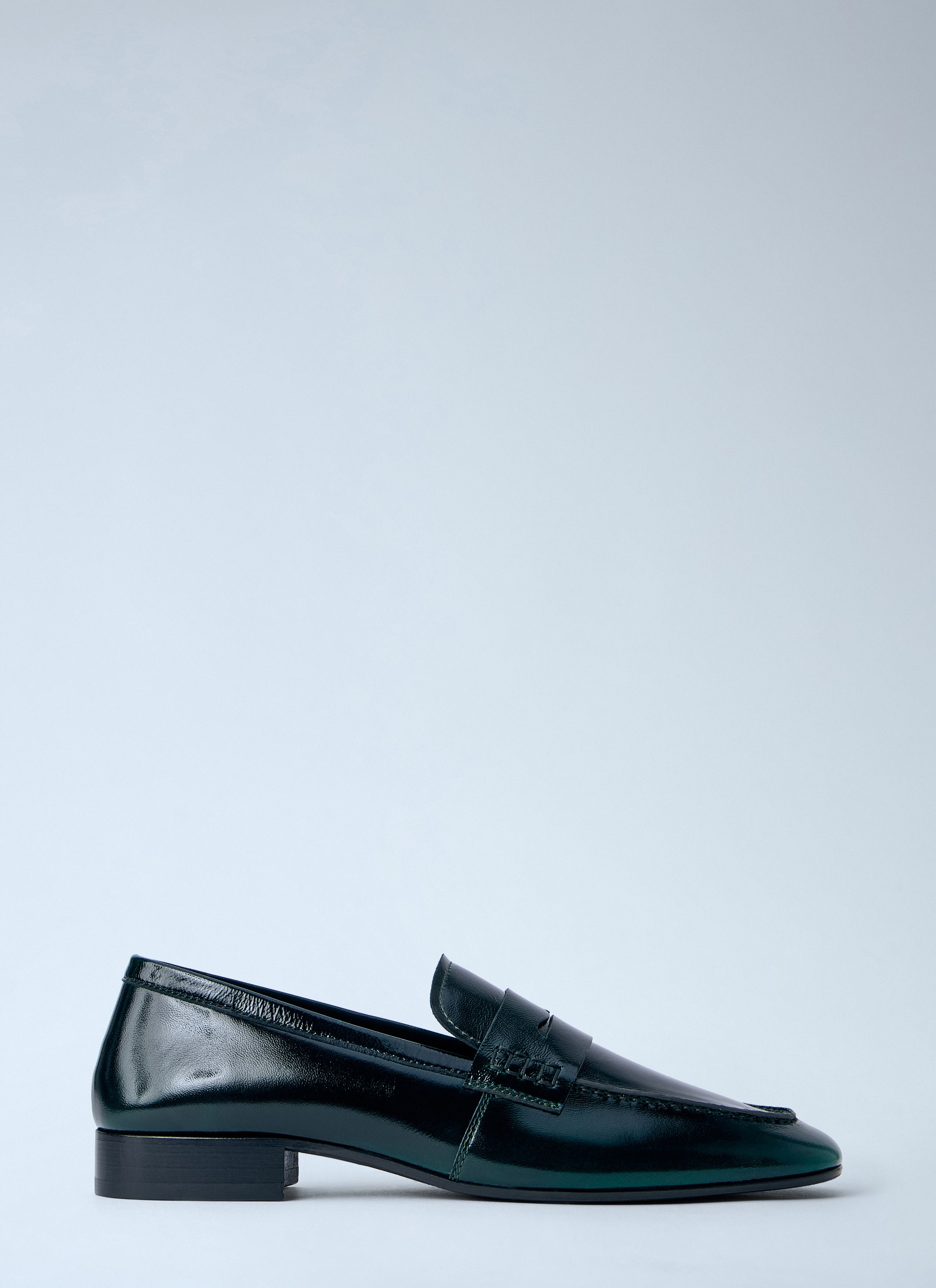 Dries Van Noten Polished Leather Loafers Size US 7 / IT 37 - 1 Thumbnail