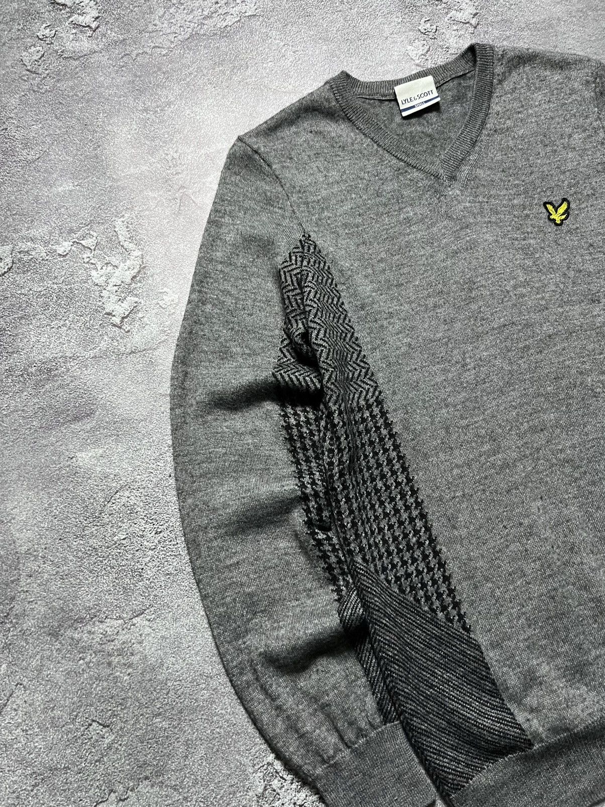 Lyle & Scott Vintage Lyle & Scott Long sleeve Sweater Big Logo lampas S Size US S / EU 44-46 / 1 - 2 Thumbnail
