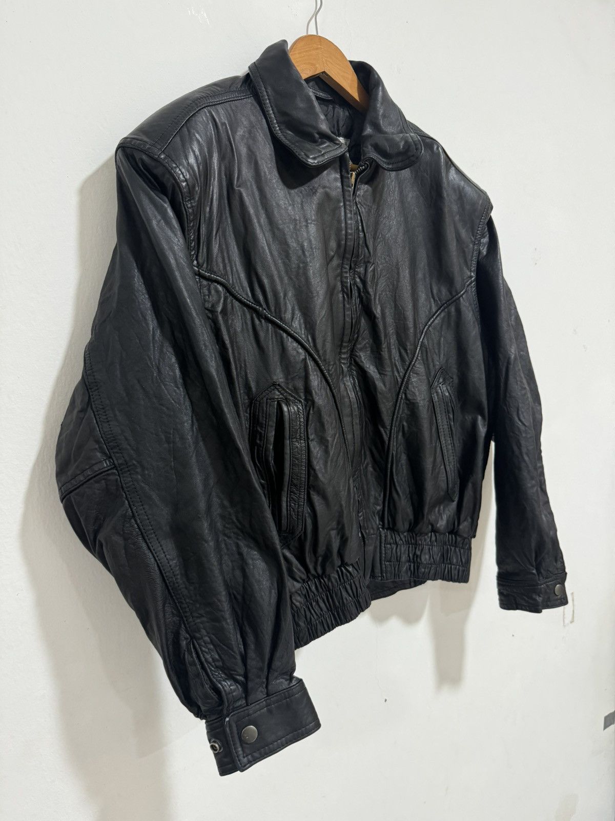 Japanese Brand × Vintage Vintage Japan Harajuku Mother Leather Jacket Size US M / EU 48-50 / 2 - 3 Thumbnail