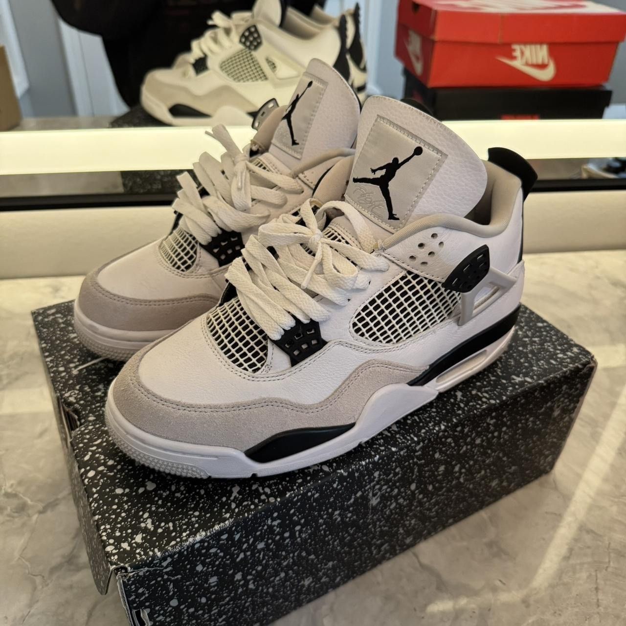 Military black Jordan 4