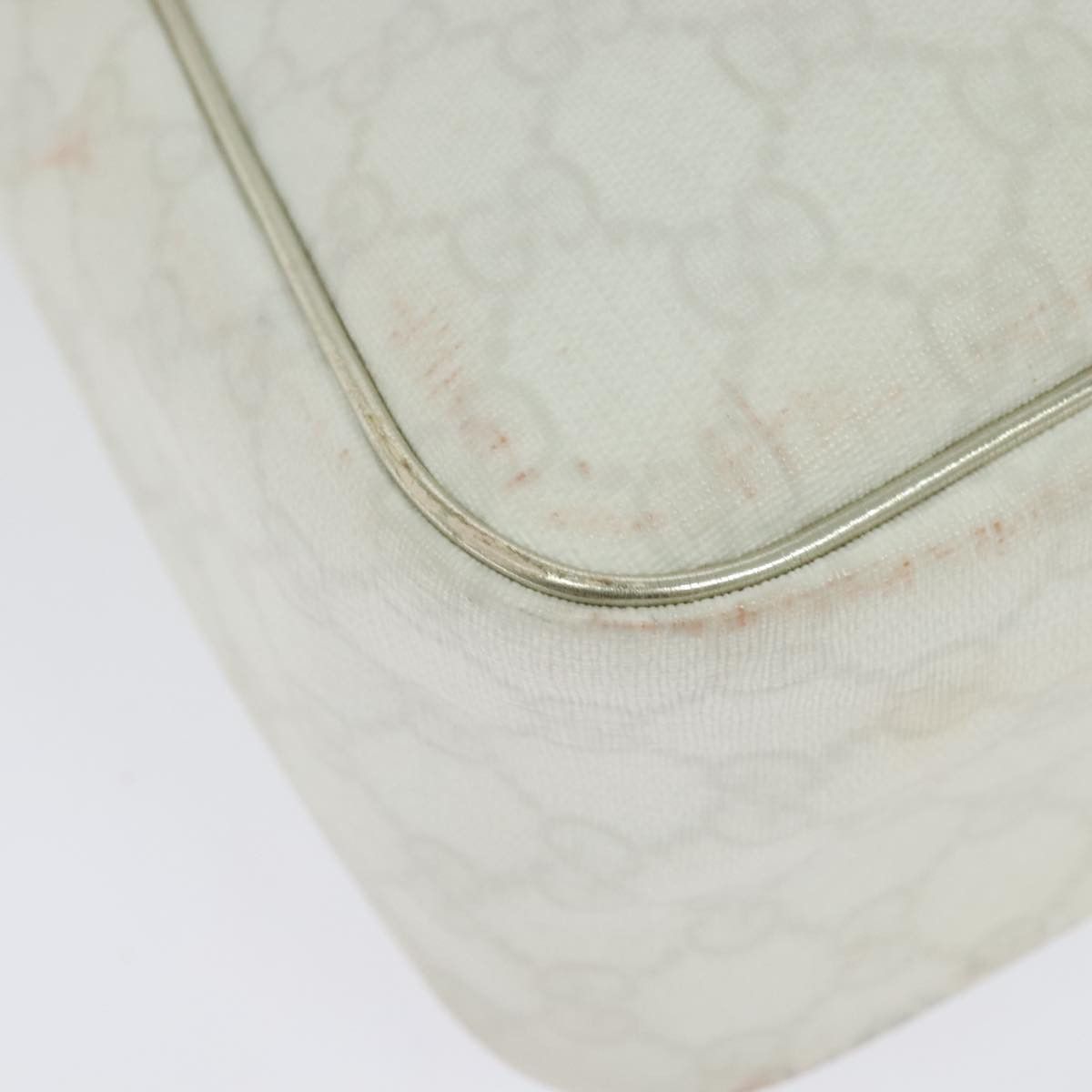Gucci GUCCI GG Supreme Hand Bag Pvc White Gold Size ONE SIZE - 13 Thumbnail