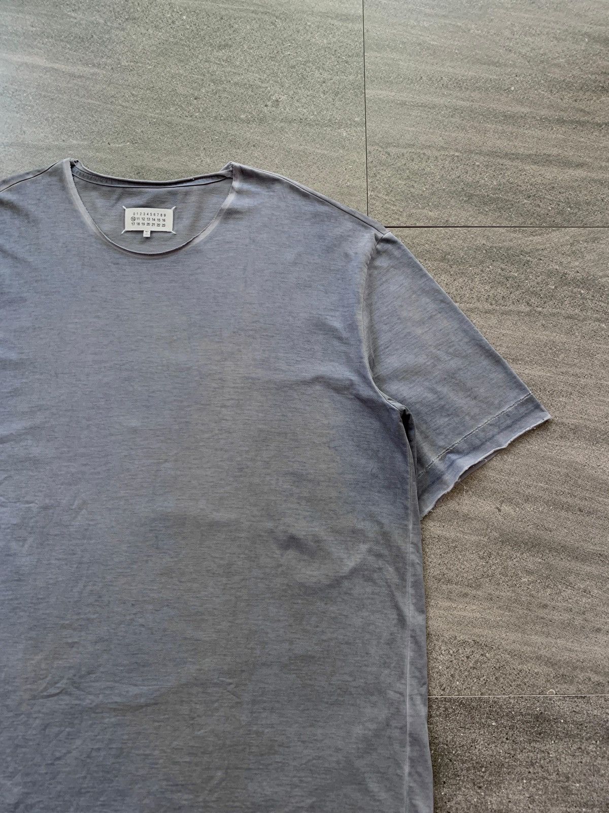 Maison Margiela FREE TAX! Line 10 Distressed Faded Teee Size US XL / EU 56 / 4 - 2 Thumbnail