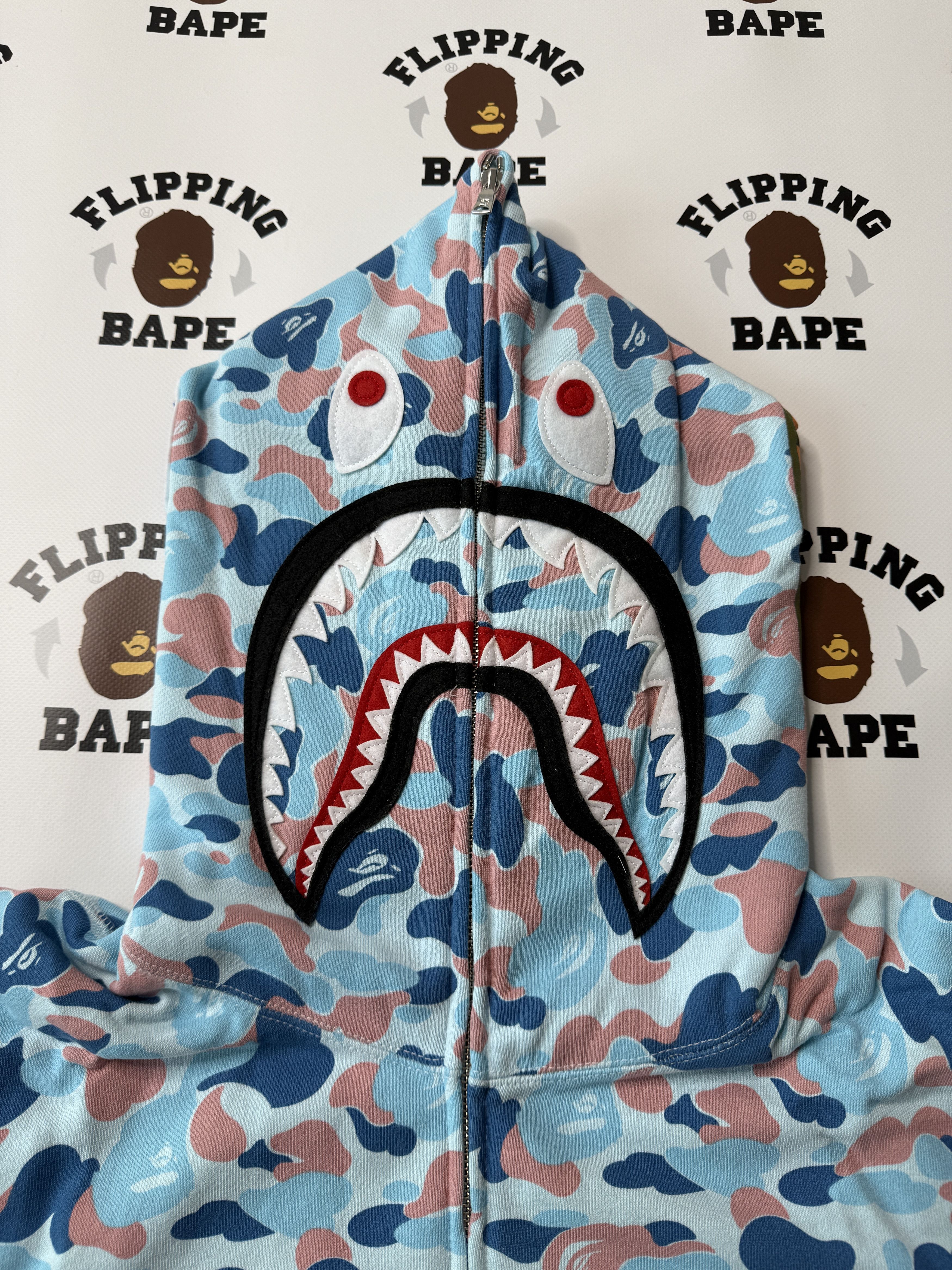 Bape BAPE STORE HANGZHOU SHARK FULL ZIP HOODIE (2025) Size US XL / EU 56 / 4 - 3 Thumbnail