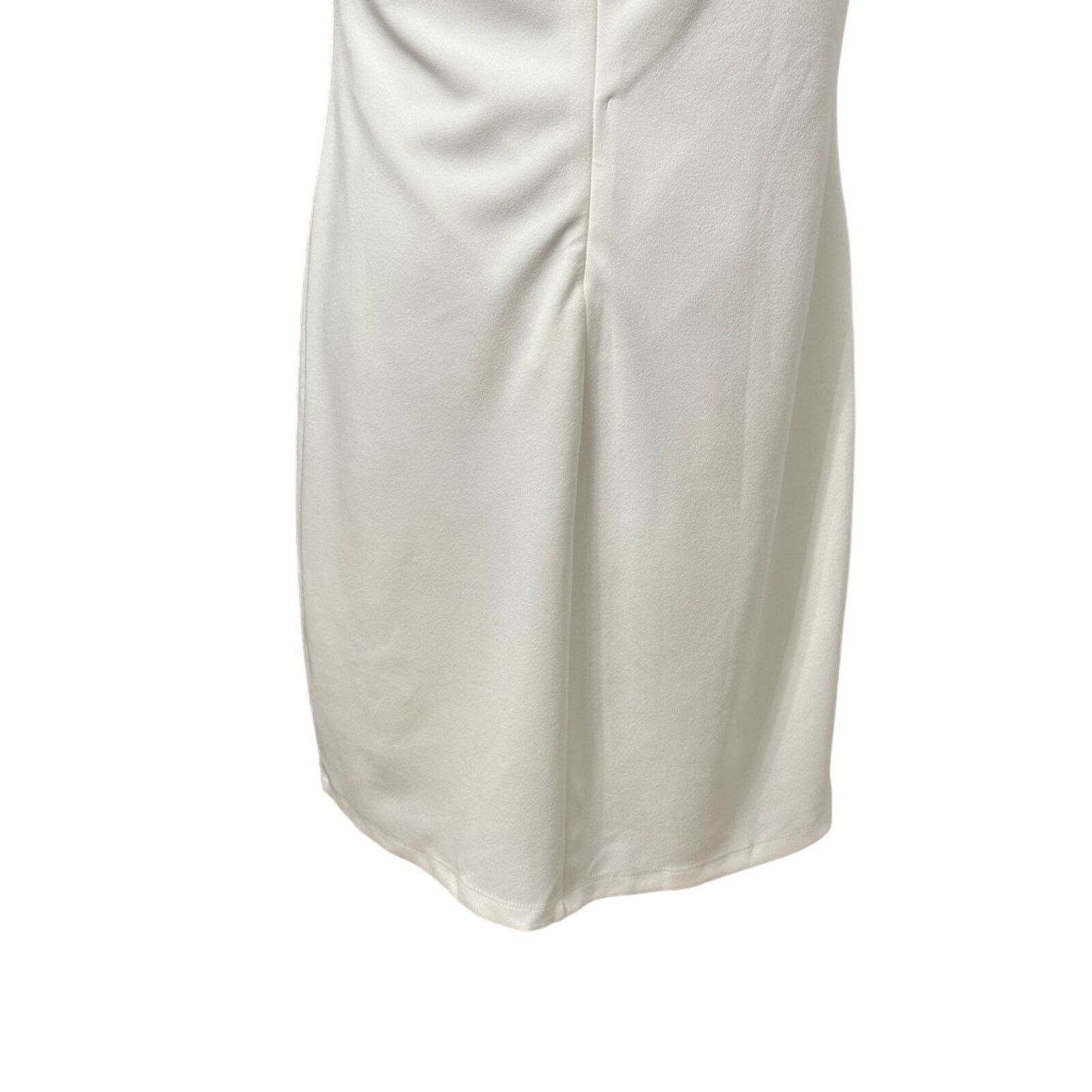 Other Marina Mini Shift Dress Ruffle Strapless/Off-Shoulder White Size M / US 6-8 / IT 42-44 - 7 Thumbnail