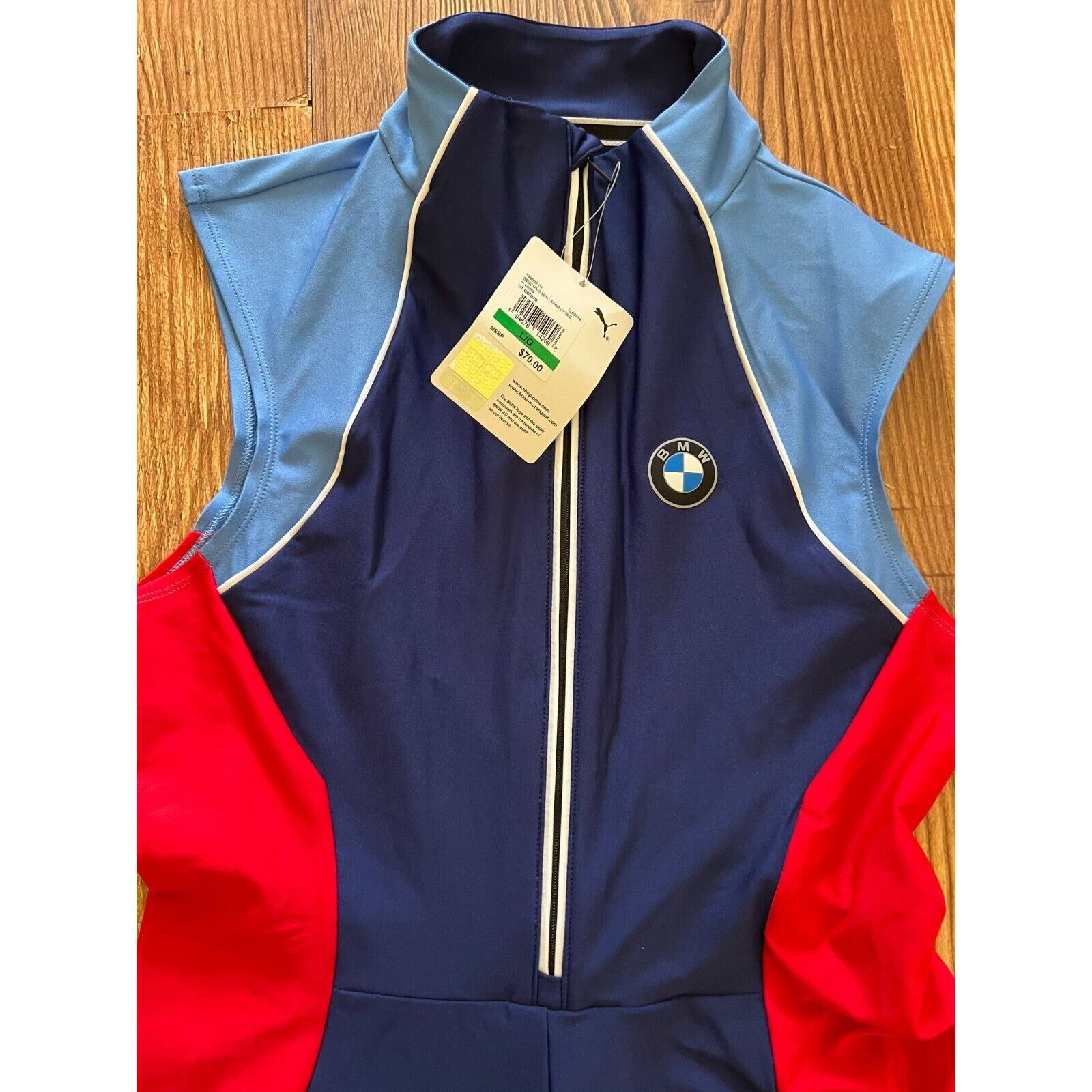 Puma Puma BMW Motorsport Street Unitard Tight Fit Romper Women L Size L / US 10 / IT 46 - 3 Thumbnail