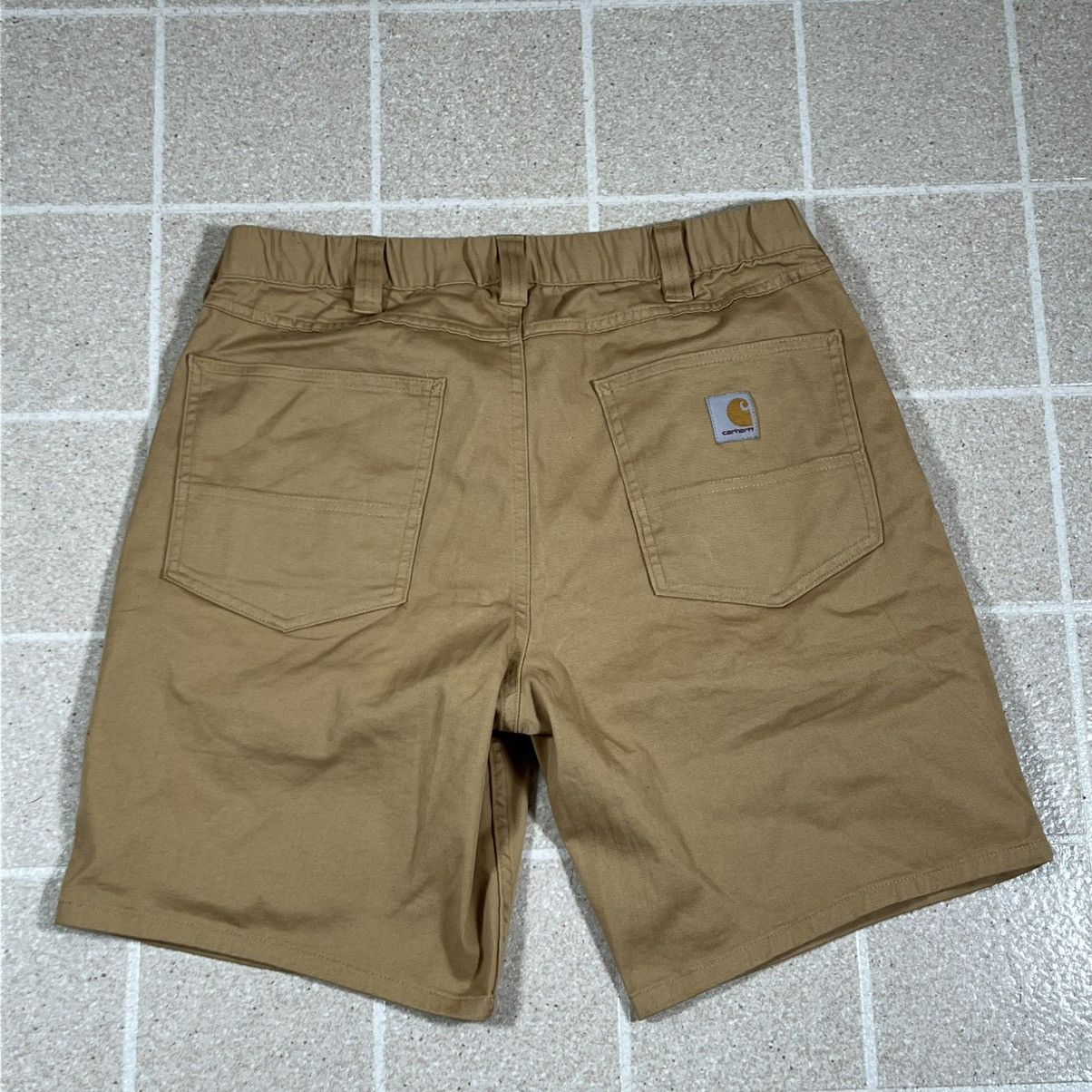 Carhartt Carhartt Shorts Mens 33 Khaki Rugged Flex Work Utility Size US 33 - 1 Thumbnail