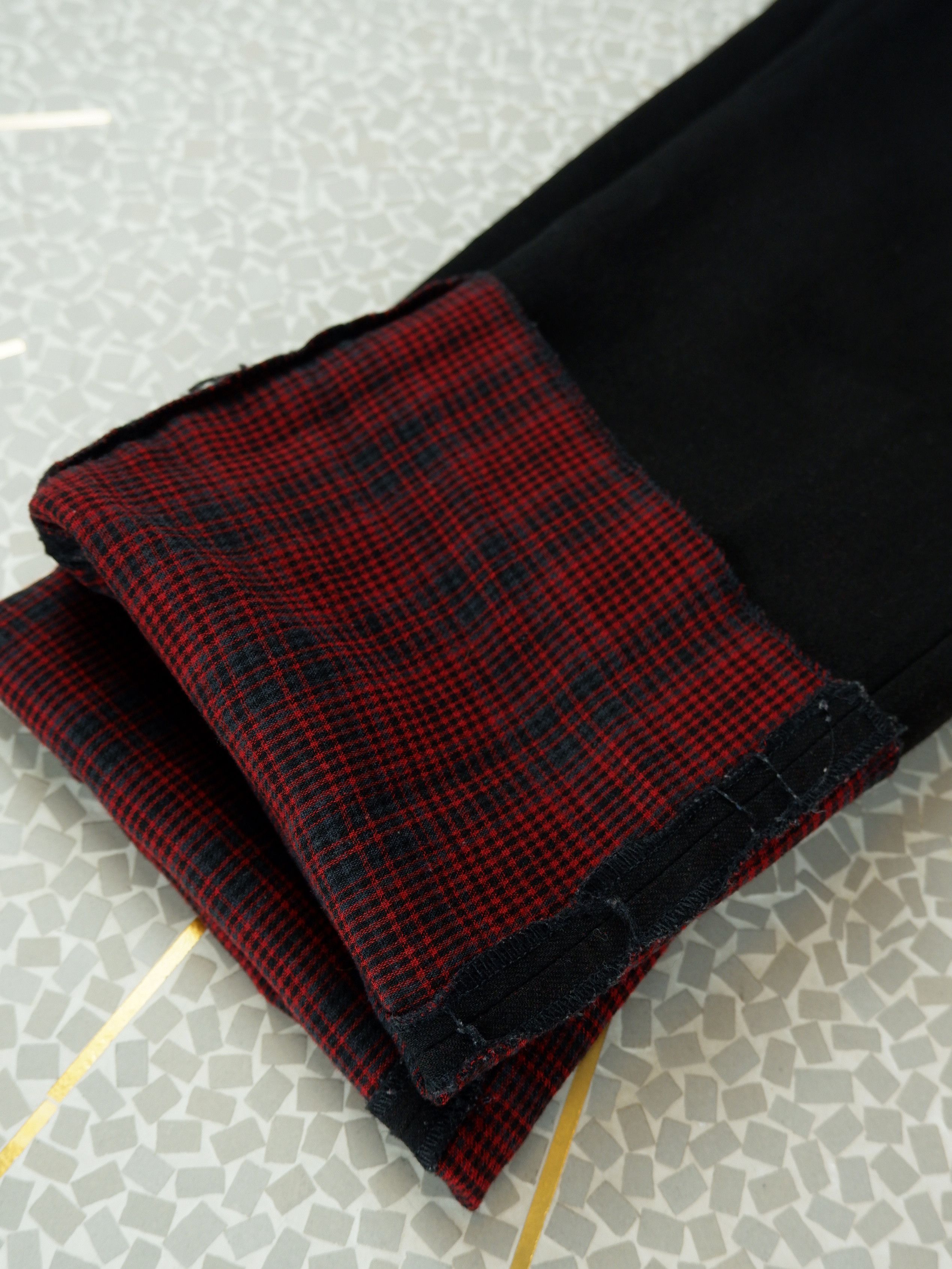 Raf Simons Best price! Raf Simons double face wool checked pants Size US 30 / EU 46 - 11 Thumbnail