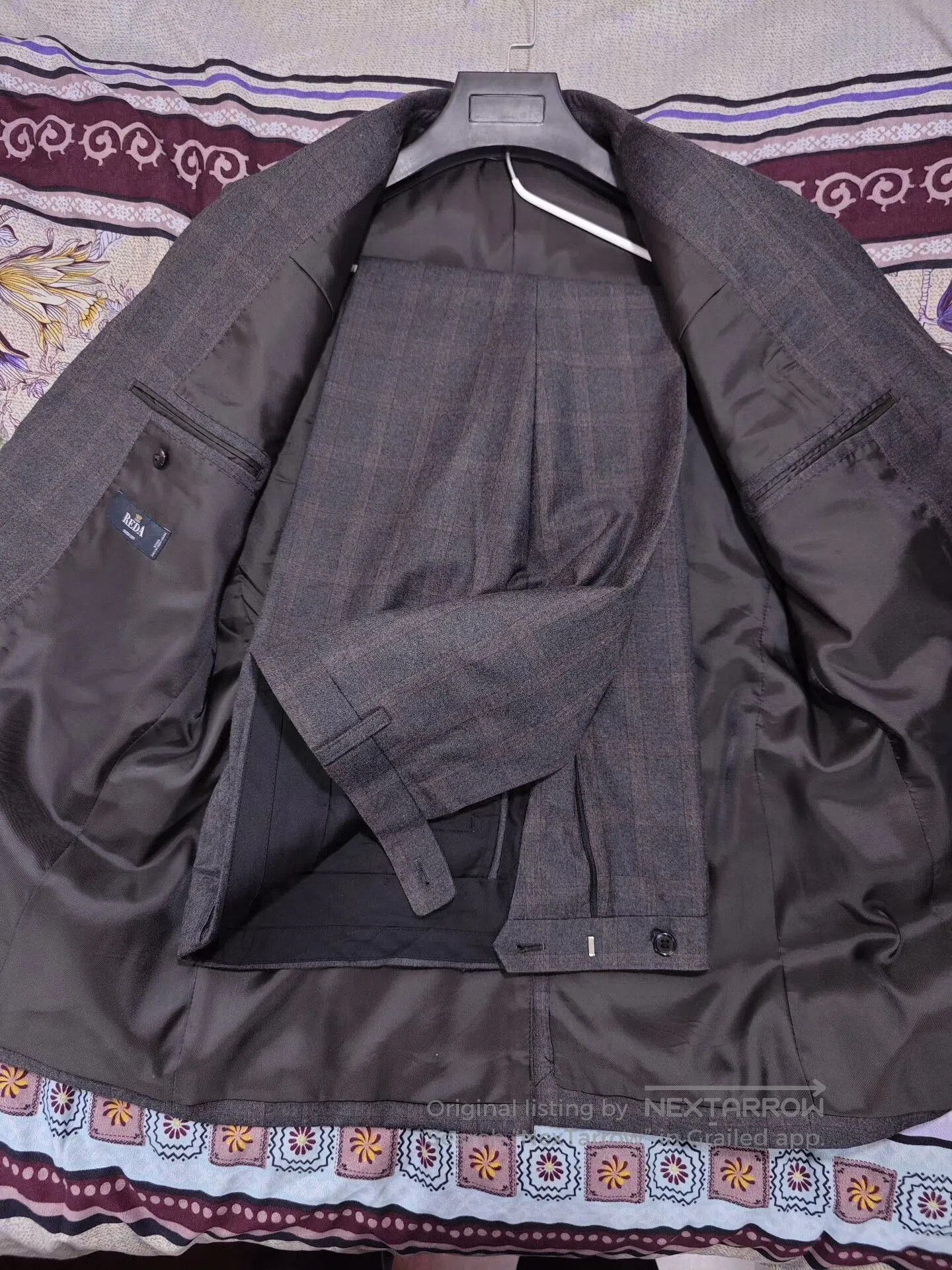 Boglioli Custom Wool Suit Set from Italy. Size US M / EU 48-50 / 2 - 5 Thumbnail