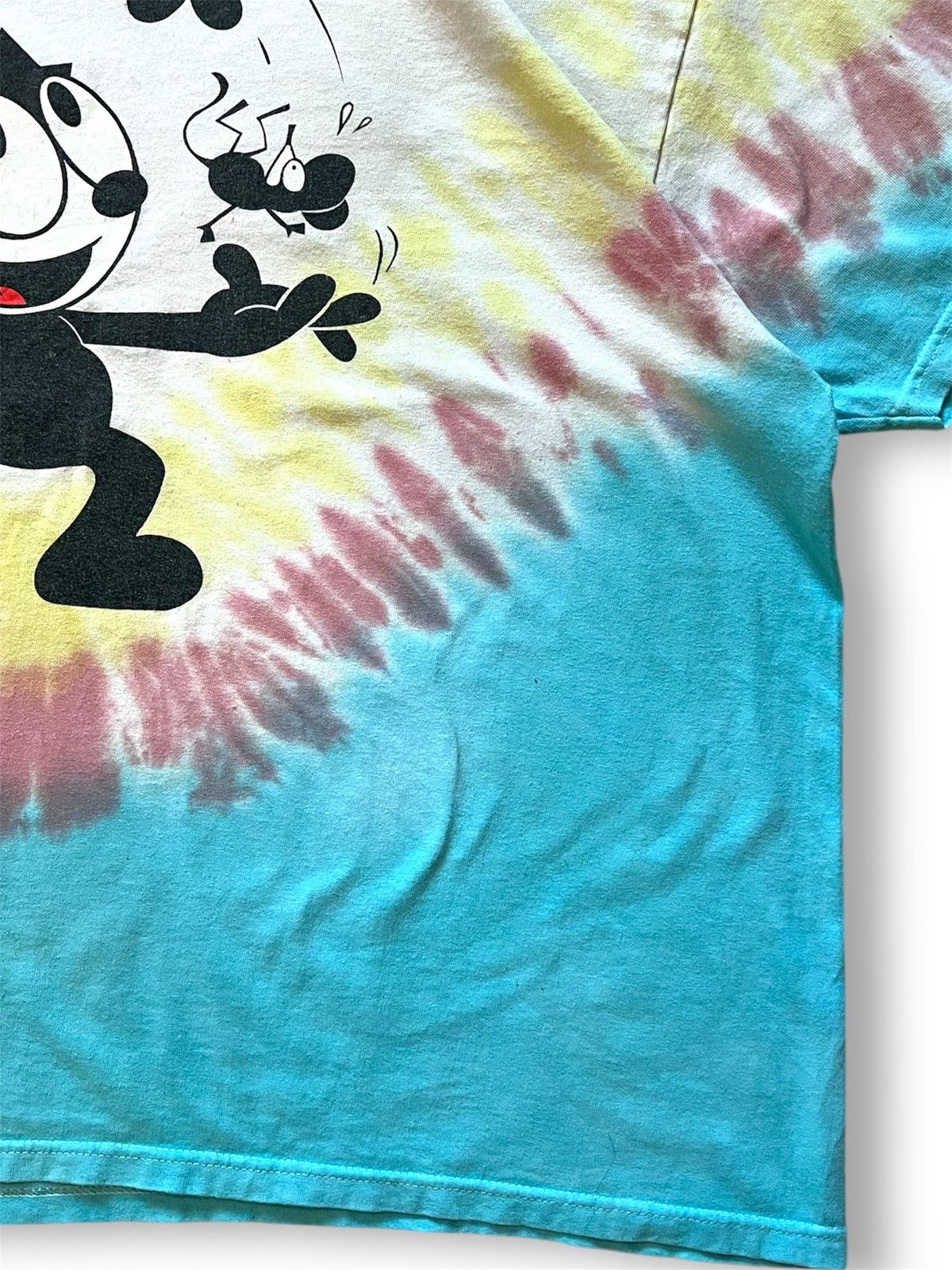Felix Felix The Cat Tie-Dye Tee Size US XL / EU 56 / 4 - 4 Thumbnail