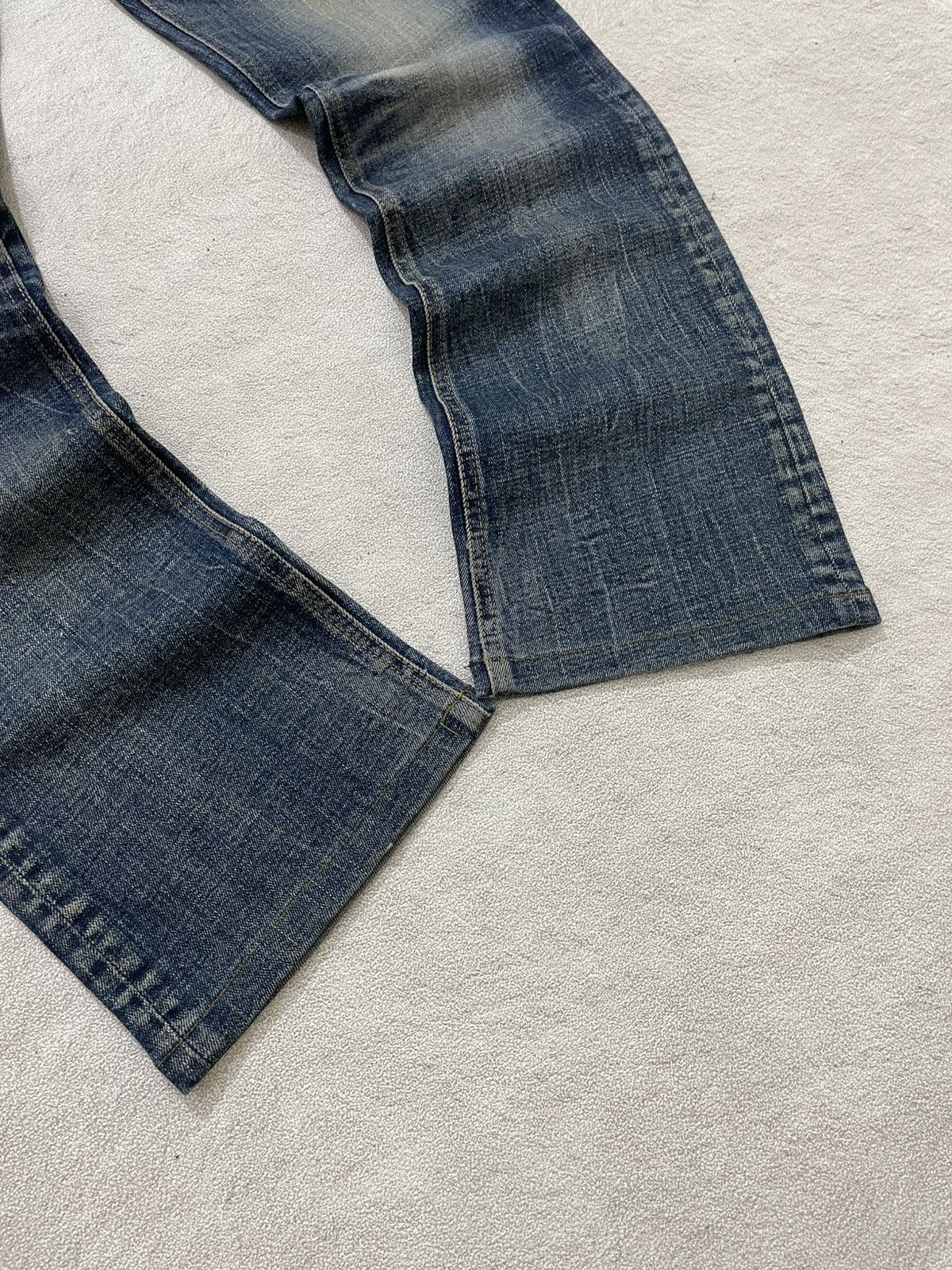 Kapital 2000s Archival Hysteric Flare Denim Y2K Ifsix LGB Diesel Size US 29 - 5 Thumbnail
