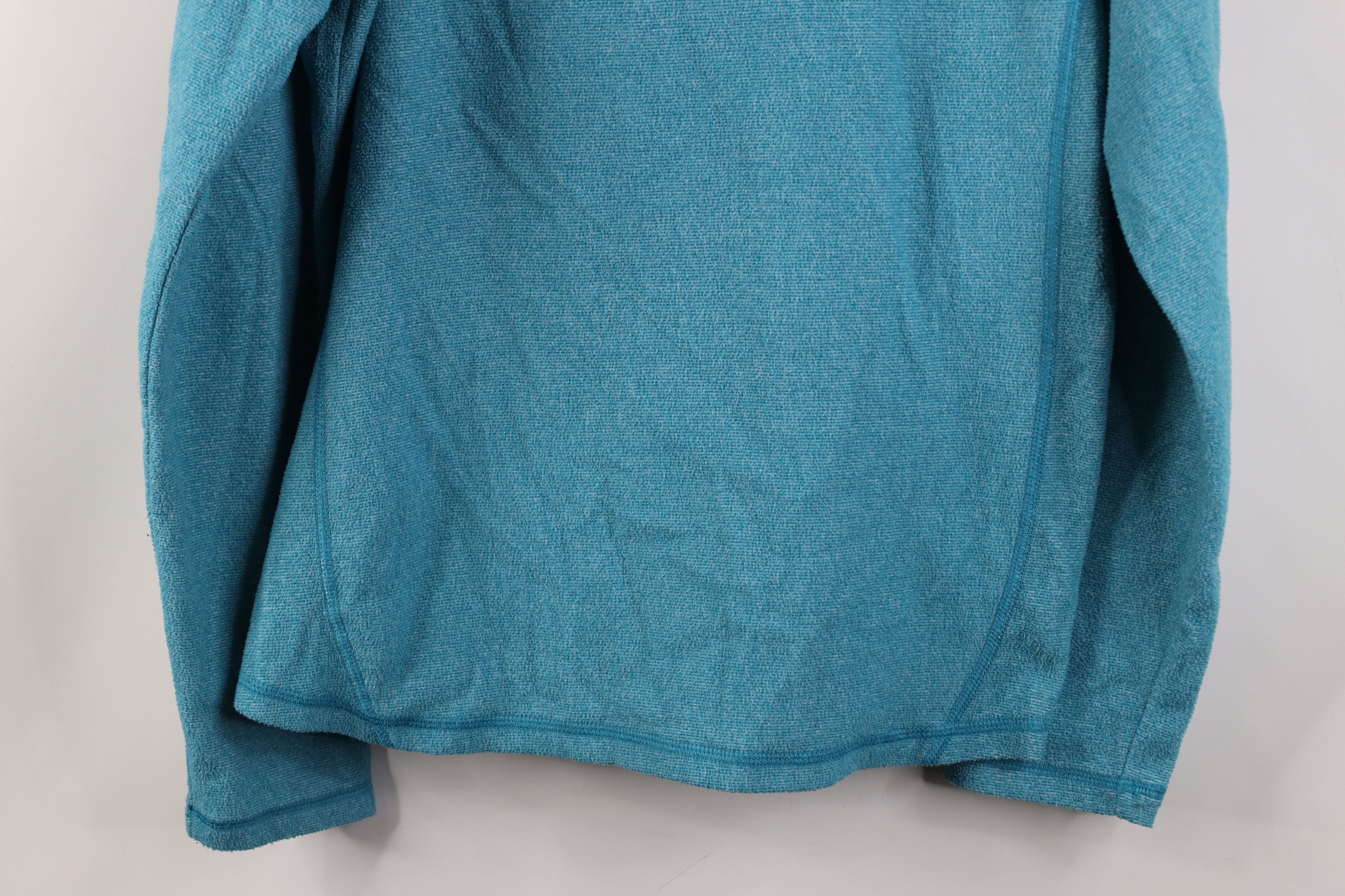 Vintage Alpine Design Fleece 1/4 Half Zip Pullover Sweater Blue Size L / US 10 / IT 46 - 13 Thumbnail