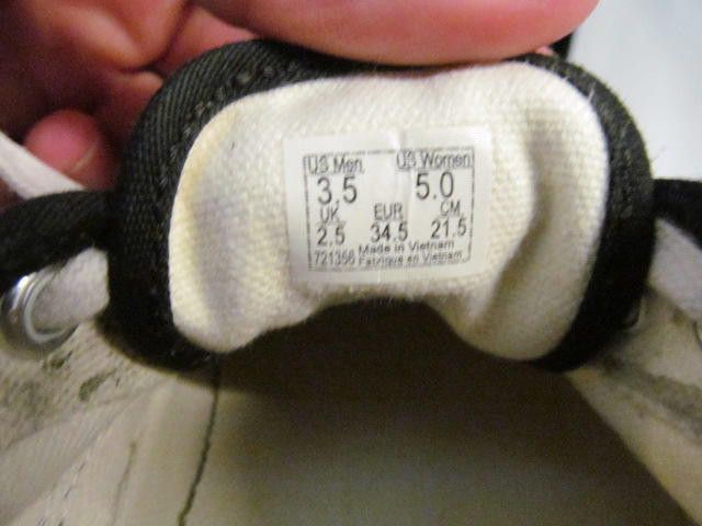 Vans Vans Classic Checkered Black and White Sneakers Size US 5 / IT 35 - 4 Thumbnail