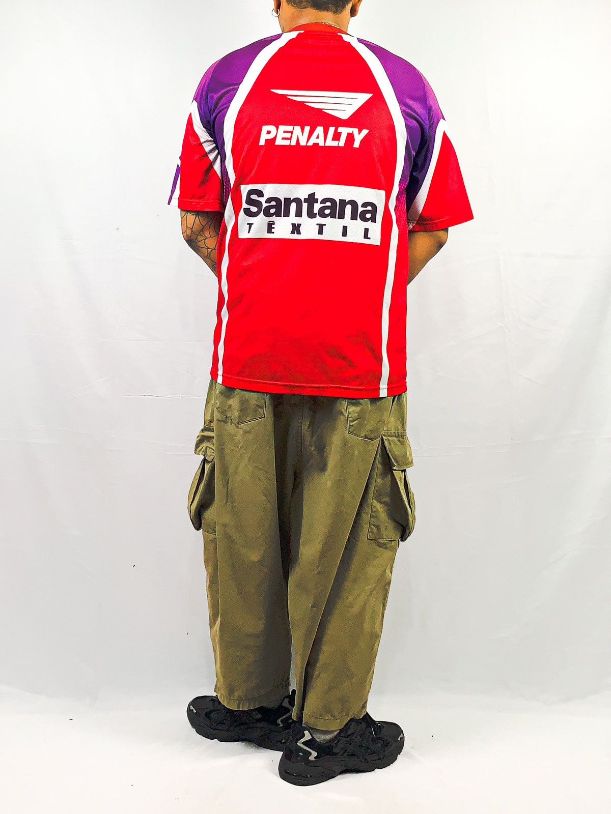 Penalty Penalty Football Brazil Multicolor Gradient Graphic Jersey Size US XL / EU 56 / 4 - 3 Thumbnail