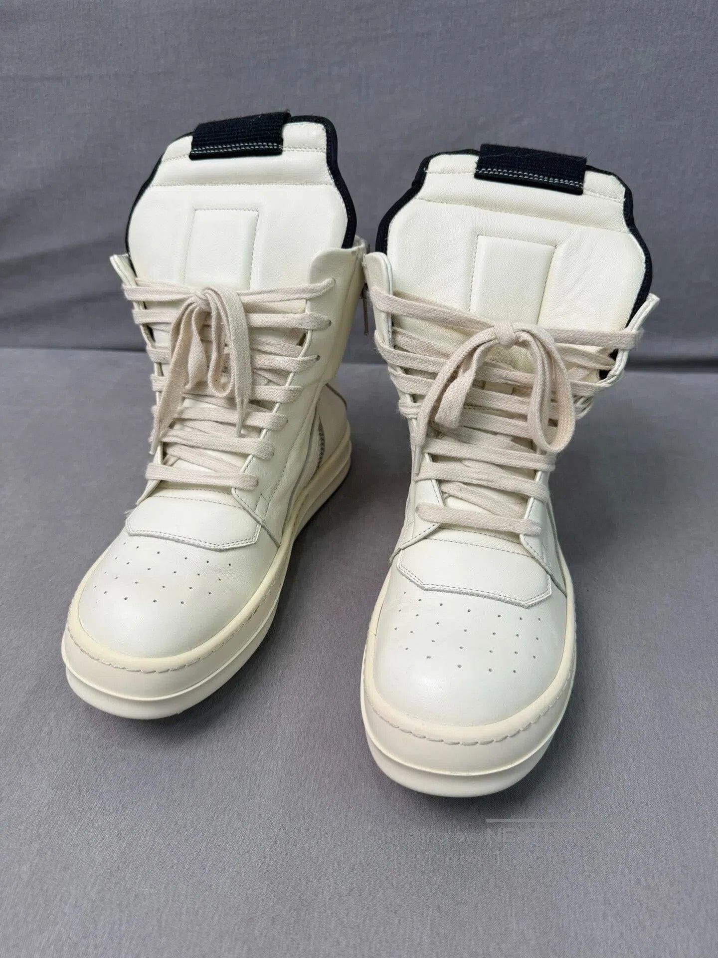 Rick Owens Rick Owens White High-Top Sneakers Size 36. Size US 6 / EU 39 - 3 Thumbnail