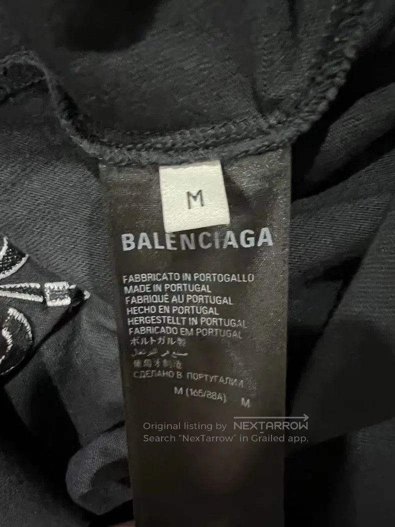 Balenciaga Balenciaga 3B Embroidery Short Sleeve M. Size US M / EU 48-50 / 2 - 4 Thumbnail
