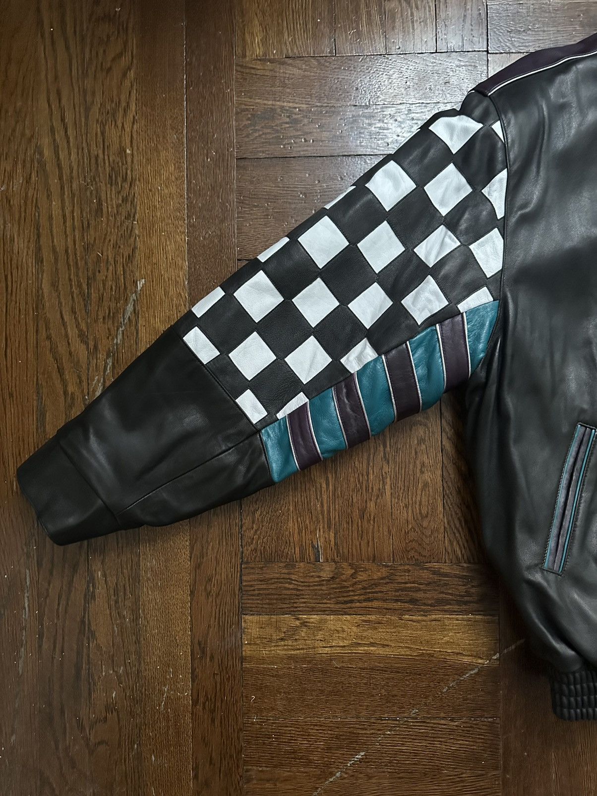 Jeff Hamilton Vintage Jeff Hamilton Leather Jacket - 1999 Deadstock NOS Size US XL / EU 56 / 4 - 6 Thumbnail