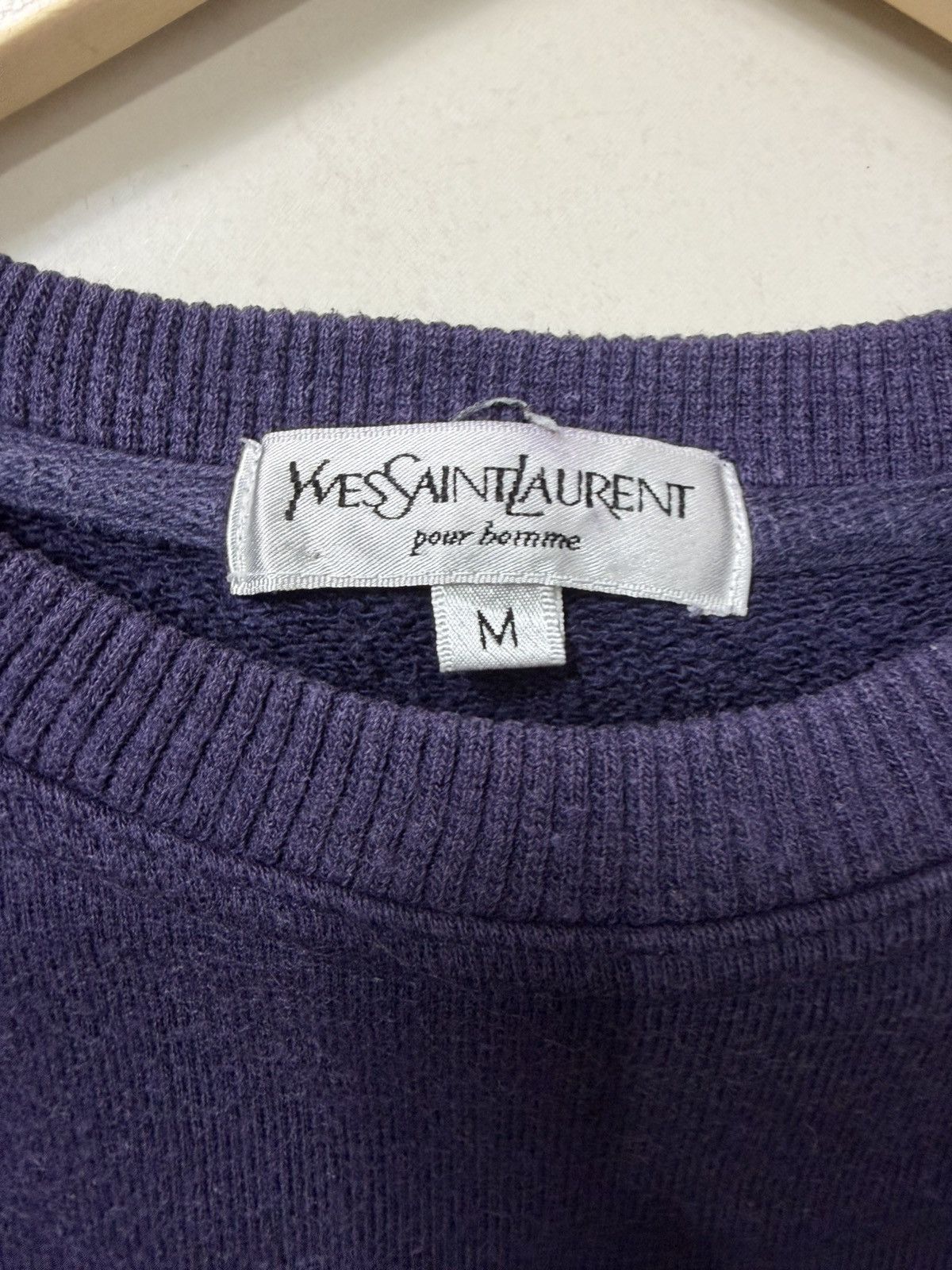 Yves Saint Laurent Vintage Yves Saint Laurent YSL Sweatshirt Size US M / EU 48-50 / 2 - 5 Thumbnail