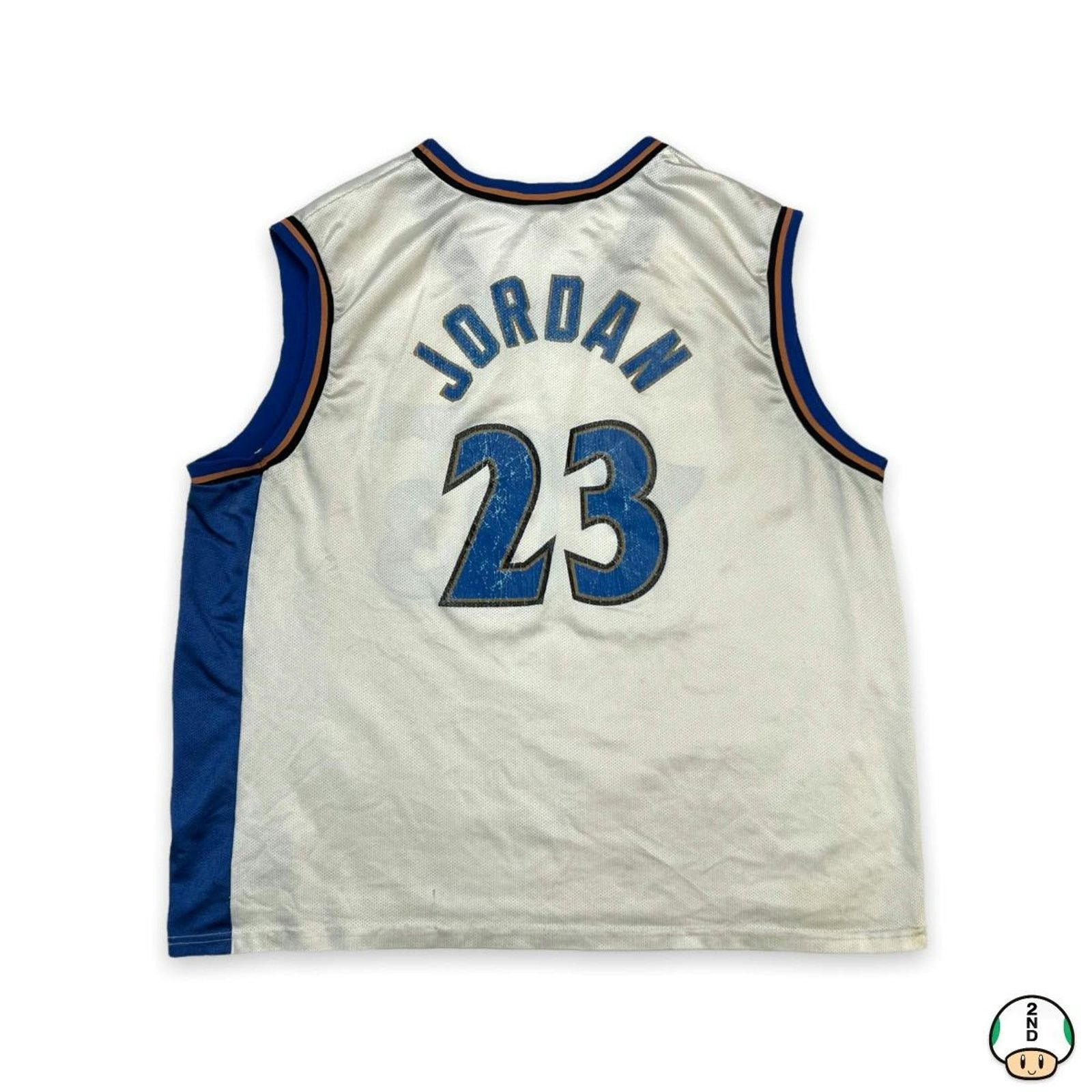 Champion × NBA × Vintage Champion Michael Jordan Washington Wizards Jersey Medium NBA Size US M / EU 48-50 / 2 - 1 Thumbnail