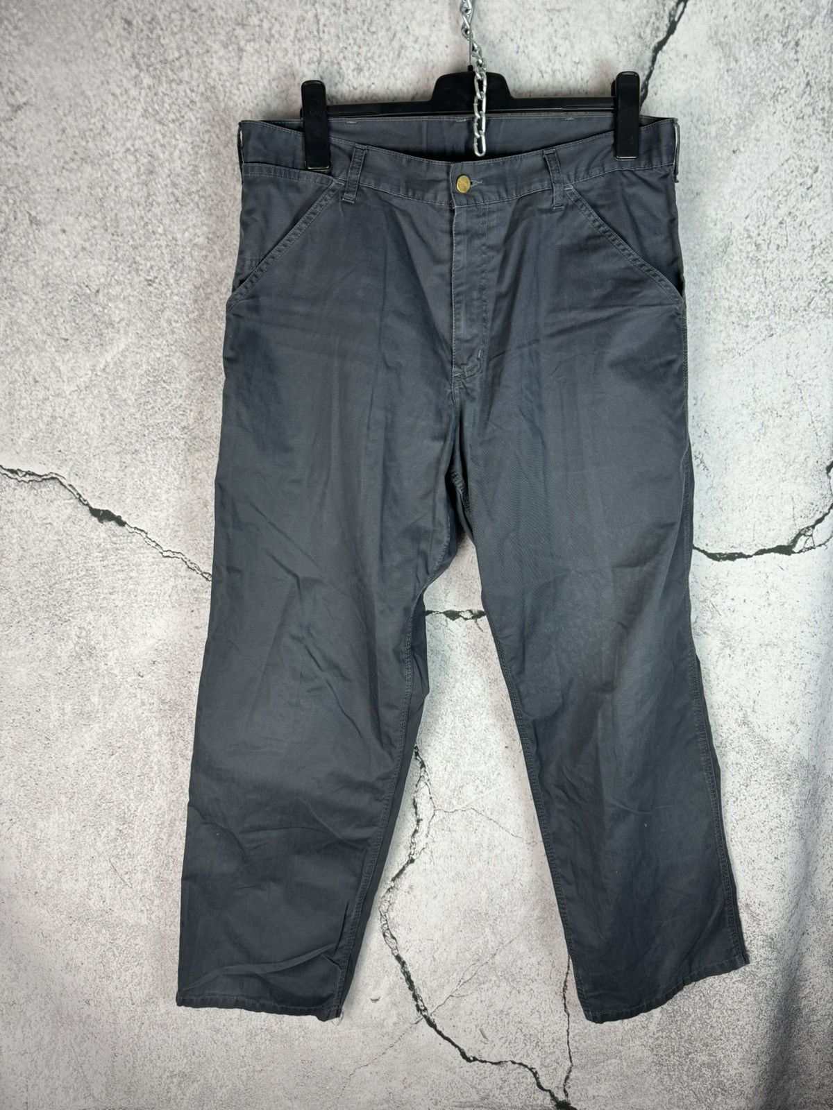 Carhartt Carhartt Regular Pant Baggy Y2k distressed Cargo Pants Size US 36 / EU 52 - 2 Thumbnail