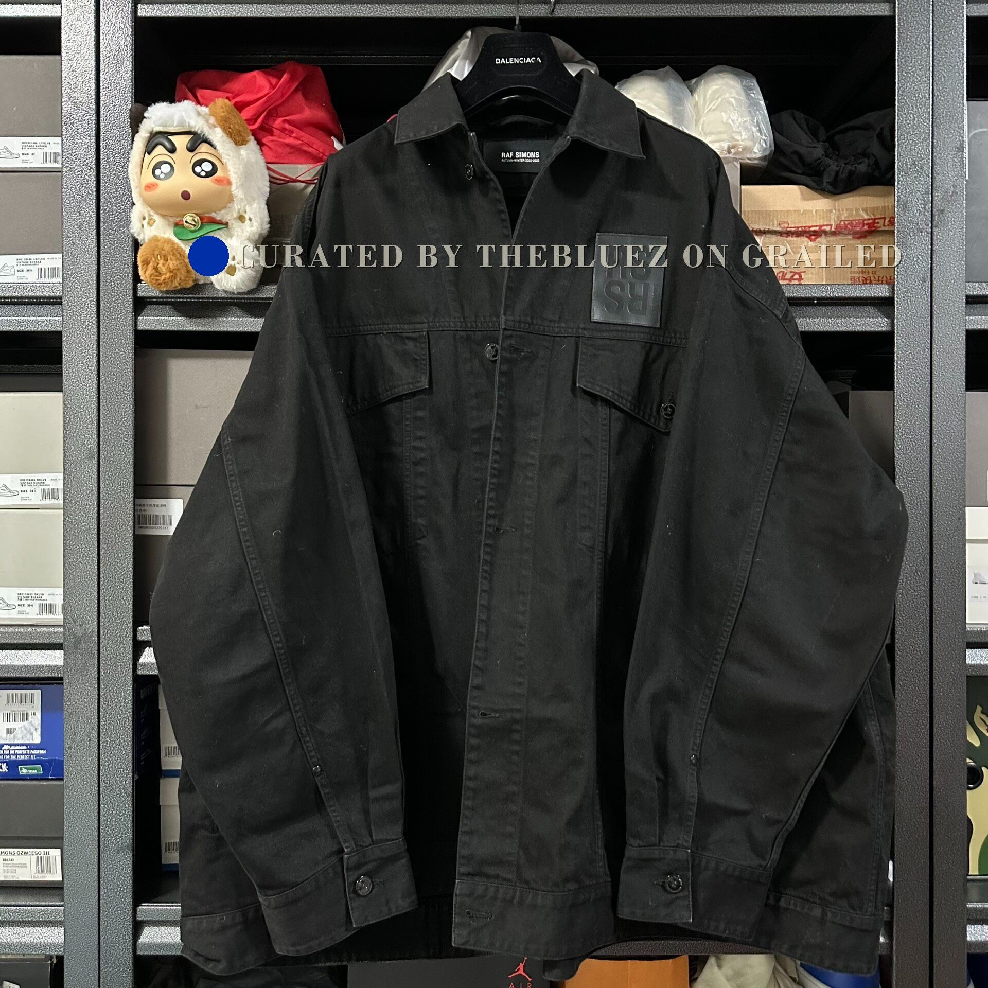 Raf Simons × Raf by Raf Simons Raf Simons big fit denim jacket aw