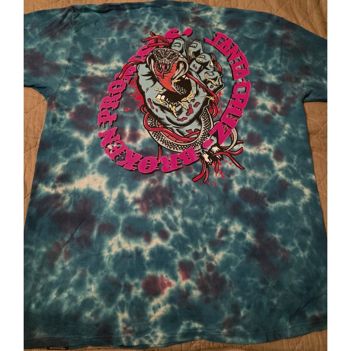 Santa Cruz Skateboards Santa Cruz x Broken Promises T-Shirt- Large Size US L / EU 52-54 / 3 - 1 Thumbnail