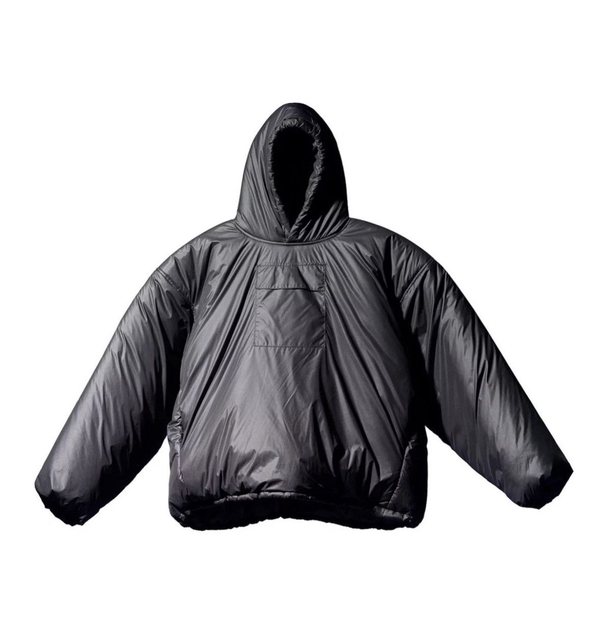 Yeezy YZY Yeezy Gap Padded Hood Anorak Black Oversized Puffer Size US M / EU 48-50 / 2 - 7 Thumbnail