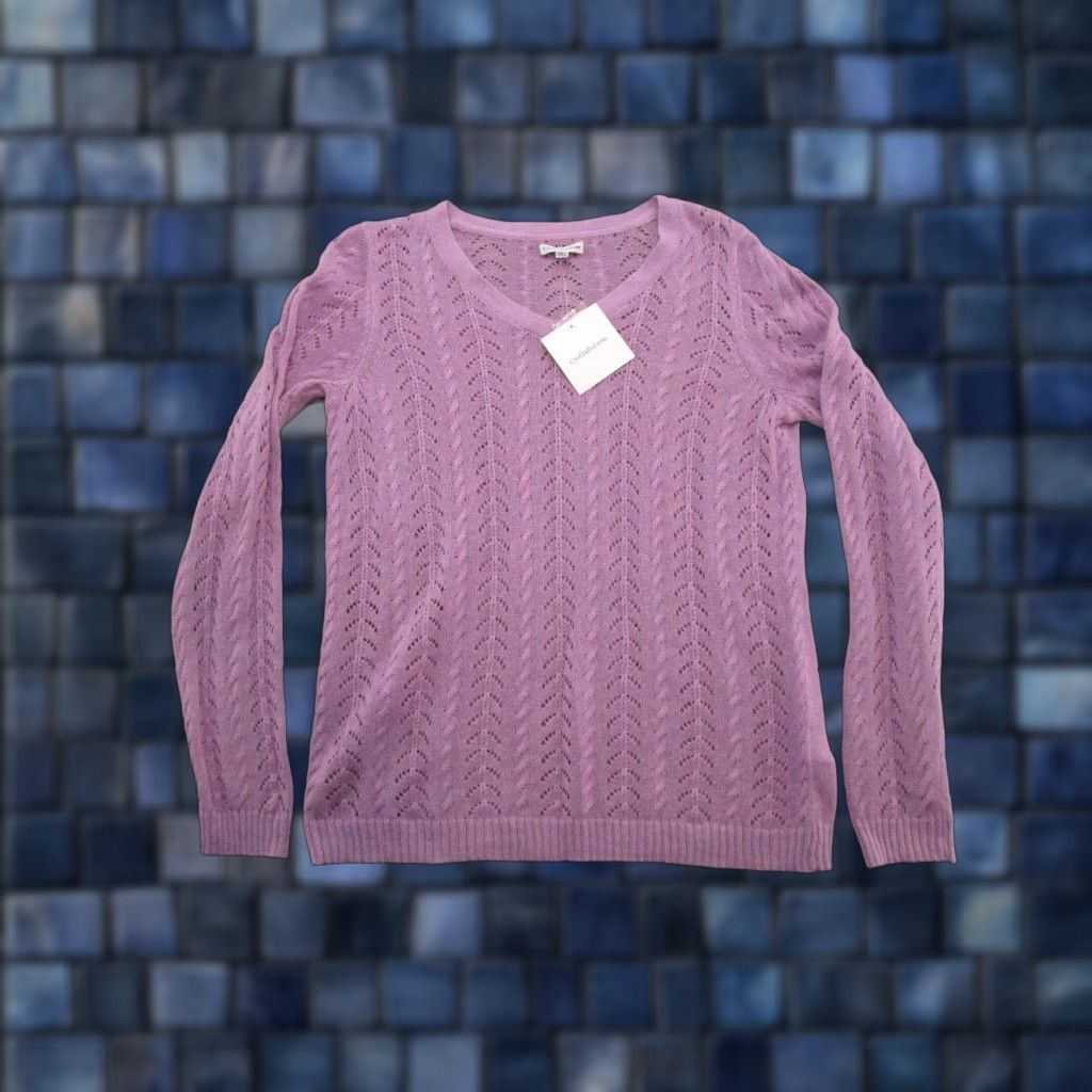 Barrow Croft and Barrow Women's Lightweight Lavender Purple Knit Sweater Size M NEW Size M / US 6-8 / IT 42-44 - 1 Thumbnail