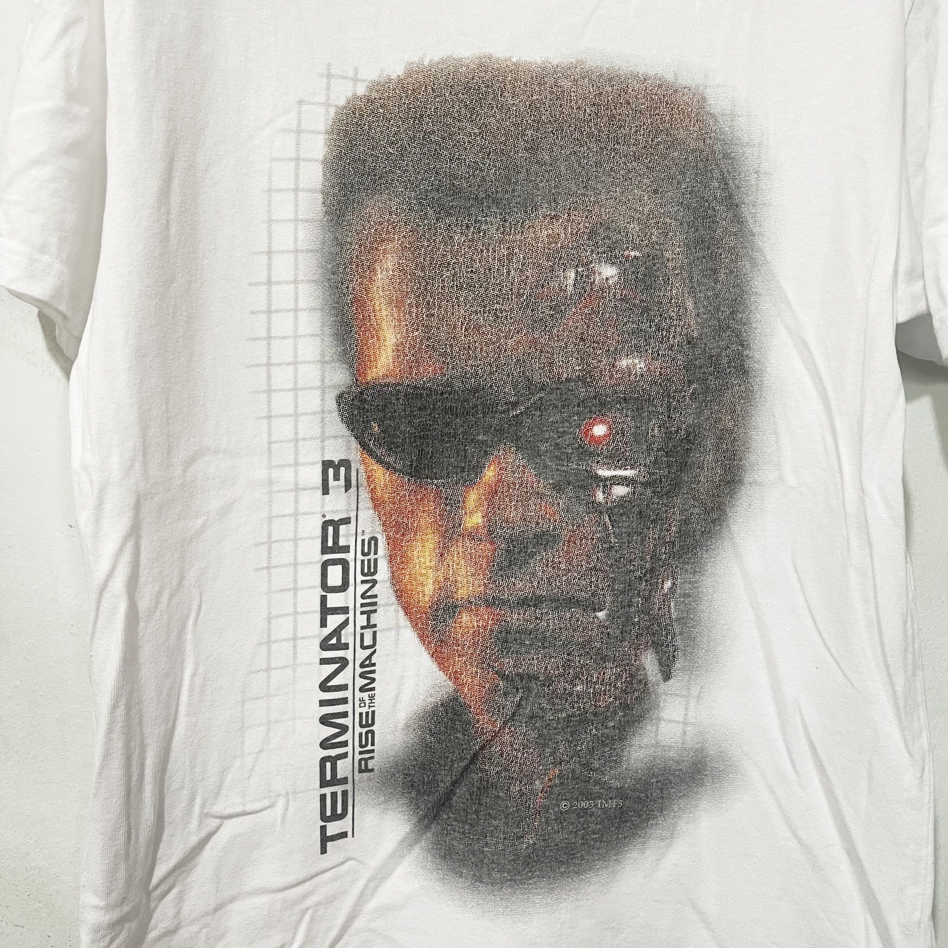 Vintage Vintage 2003 Terminator 3 Rise of the Machines Shirt Size US S / EU 44-46 / 1 - 2 Thumbnail