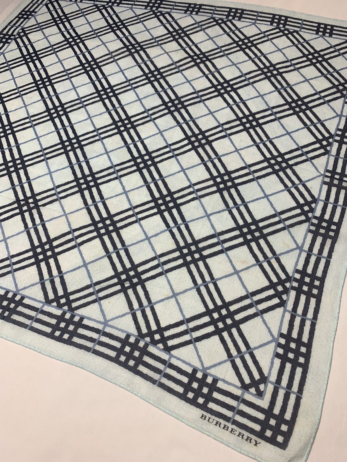 Burberry Vintage Burberry Handkerchief / Neckerchief / Bandana Size ONE SIZE - 4 Thumbnail