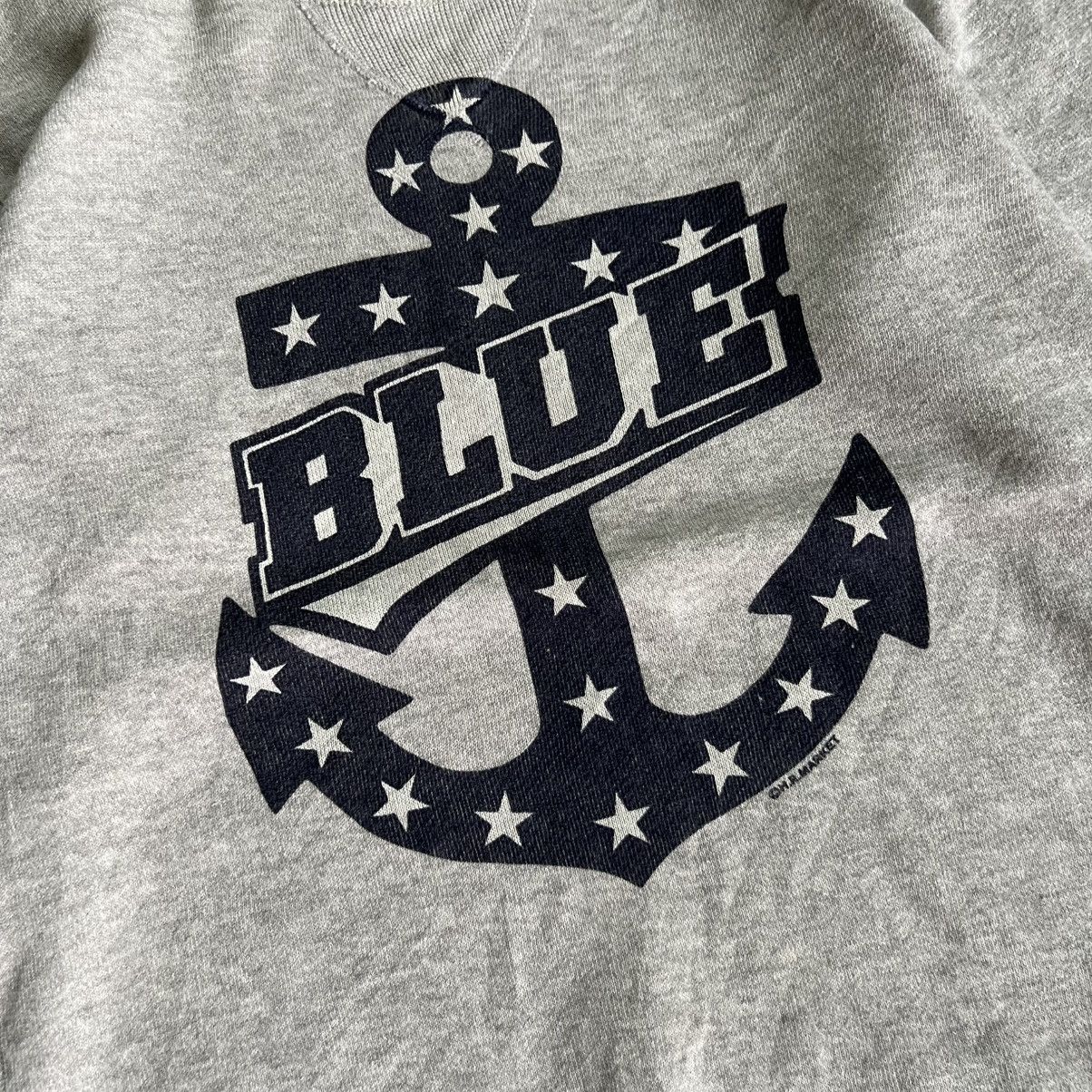 Blue Blue Japan 2000’s Blue Blue Japan by H.R Market Crewneck Size US M / EU 48-50 / 2 - 3 Thumbnail
