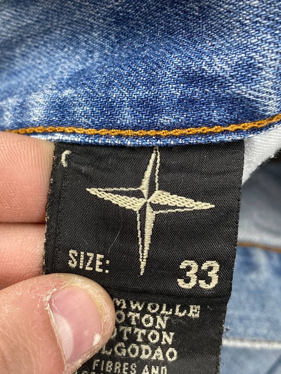 Stone Island Vintage Stone Island Denim Jeans 90s Men Size 33 Blue Size US 33 - 16 Thumbnail