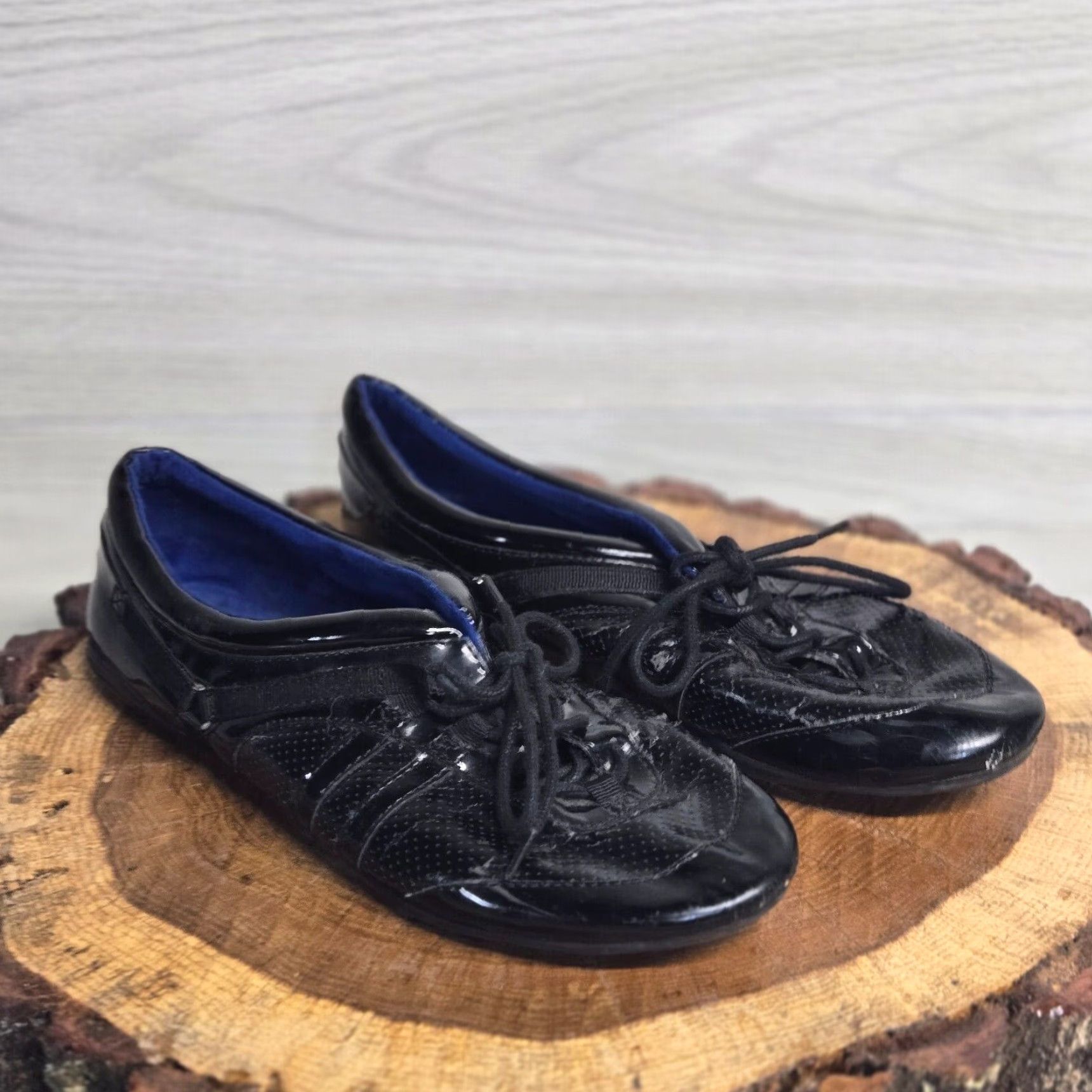 Vintage VINTAGE Adrienne Vittadini Sport Comfort Black Lace Up Adult Women's Size 10 Shoes Size ONE SIZE - 2 Thumbnail