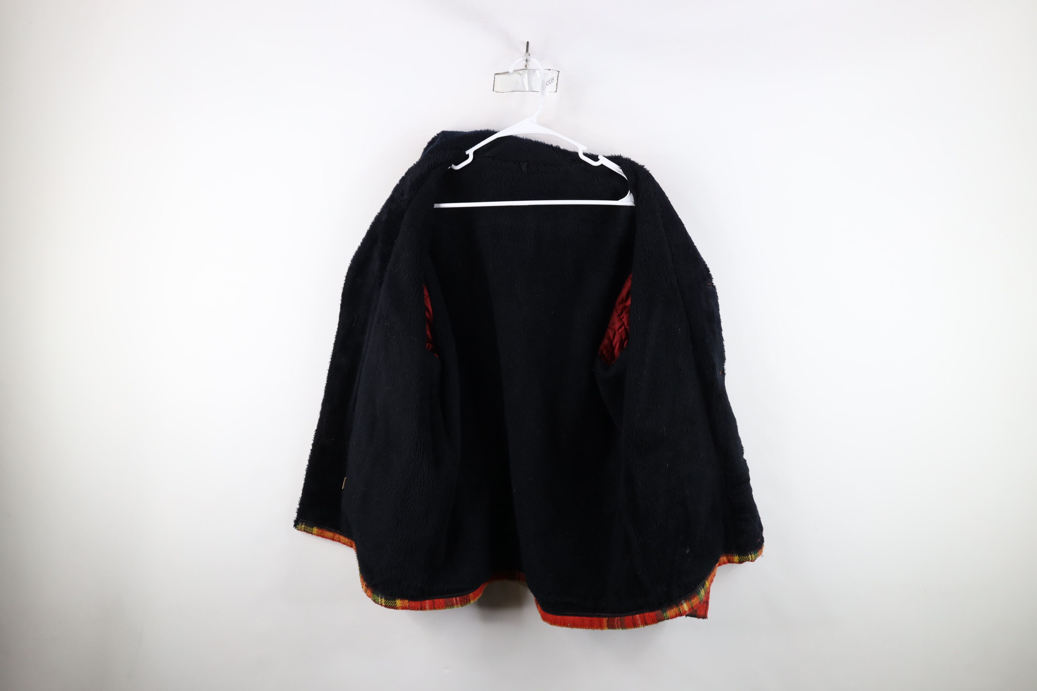 Vintage Vintage 70s Streetwear Fleece Lined Wool Button Jacket USA Size US L / EU 52-54 / 3 - 9 Thumbnail