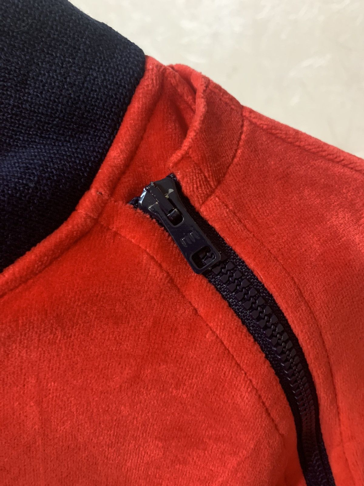 Fila × Vintage Vintage 80’s Rare Fila Tennis Track Zip Velvet Jacket Italy Size US L / EU 52-54 / 3 - 10 Thumbnail